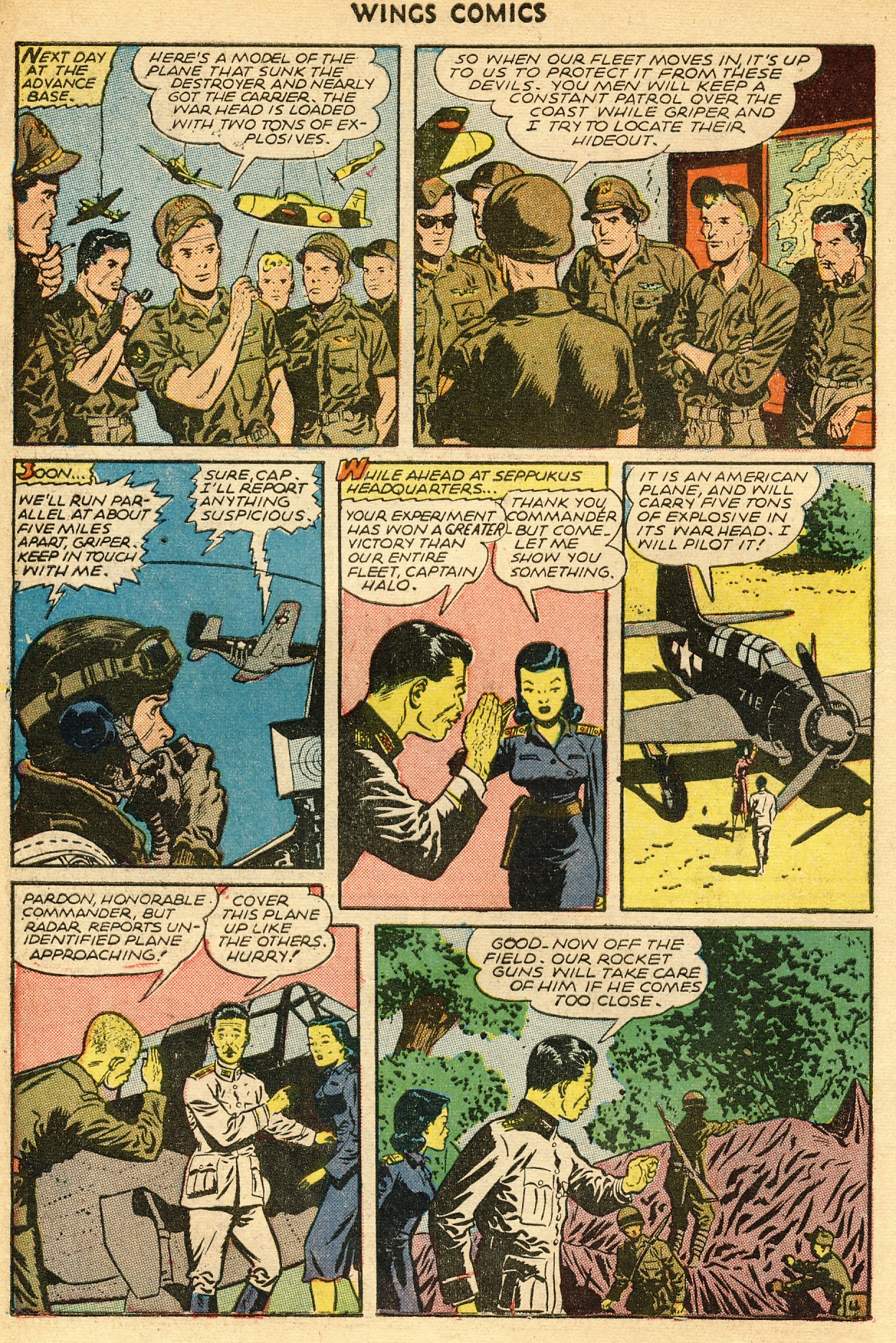 Read online Wings Comics comic -  Issue #63 - 6