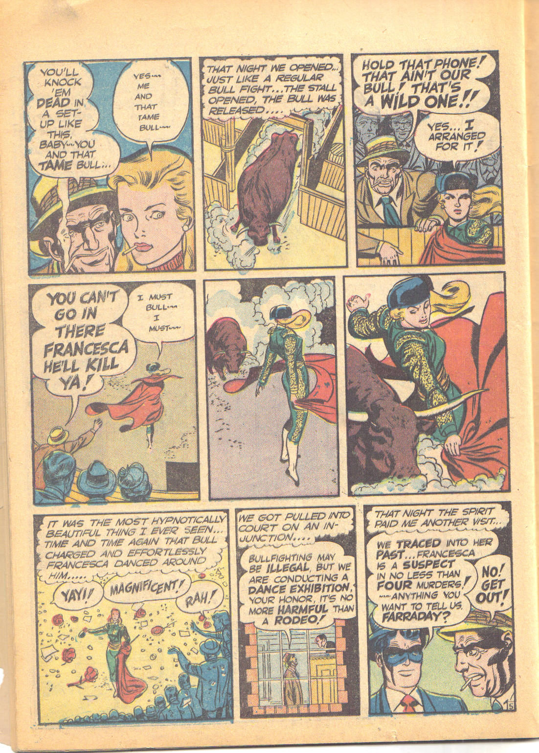Read online The Spirit (1952) comic -  Issue #4 - 24