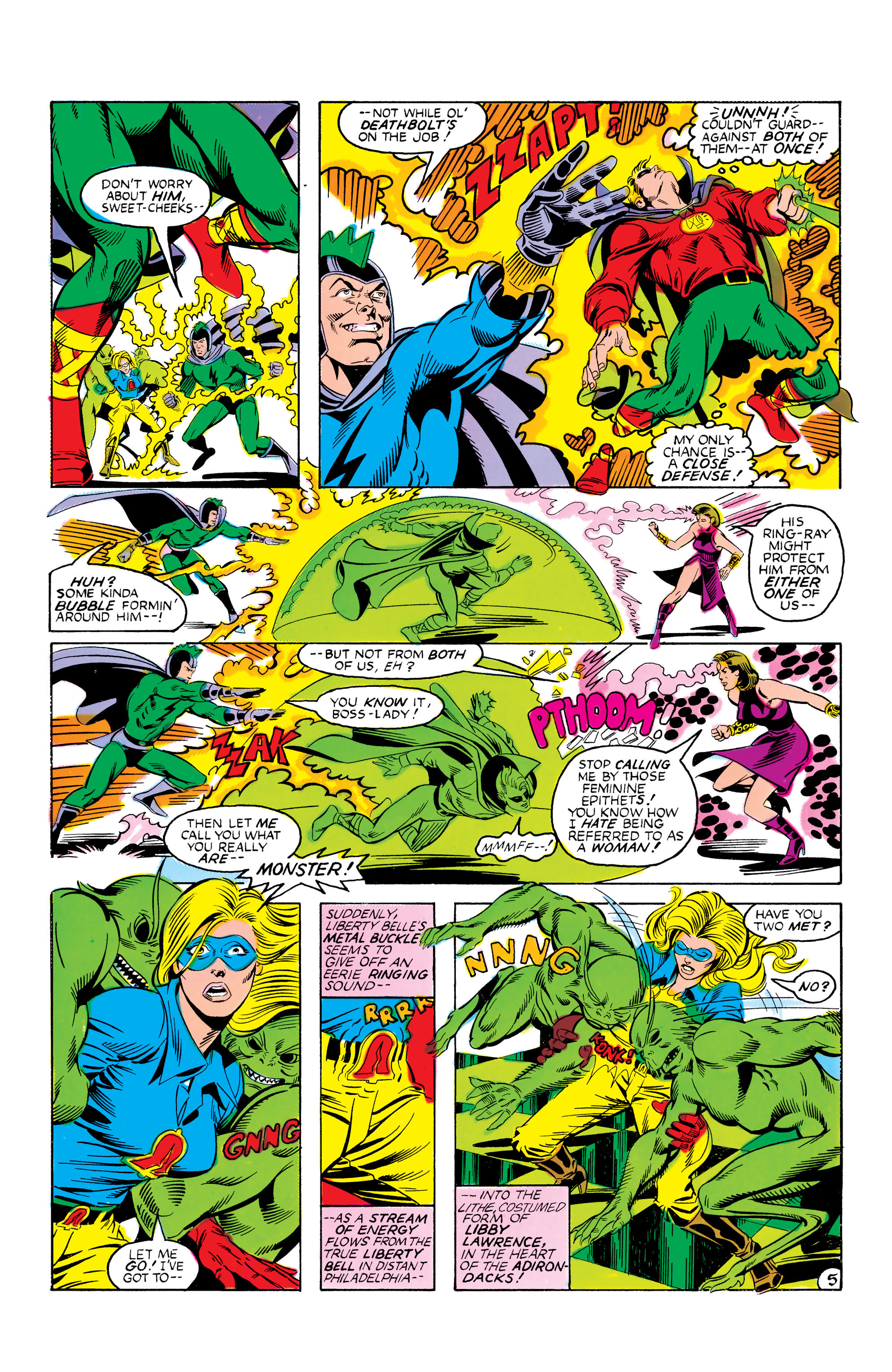 Read online All-Star Squadron comic -  Issue #22 - 5