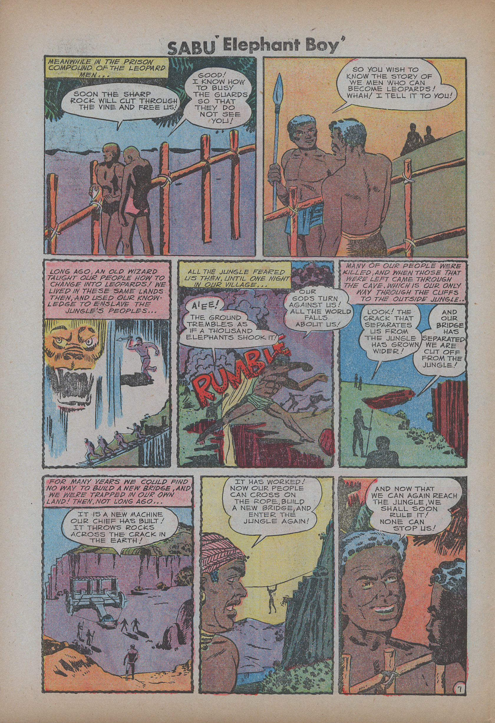 Read online Sabu: Elephant Boy comic -  Issue #1 - 30