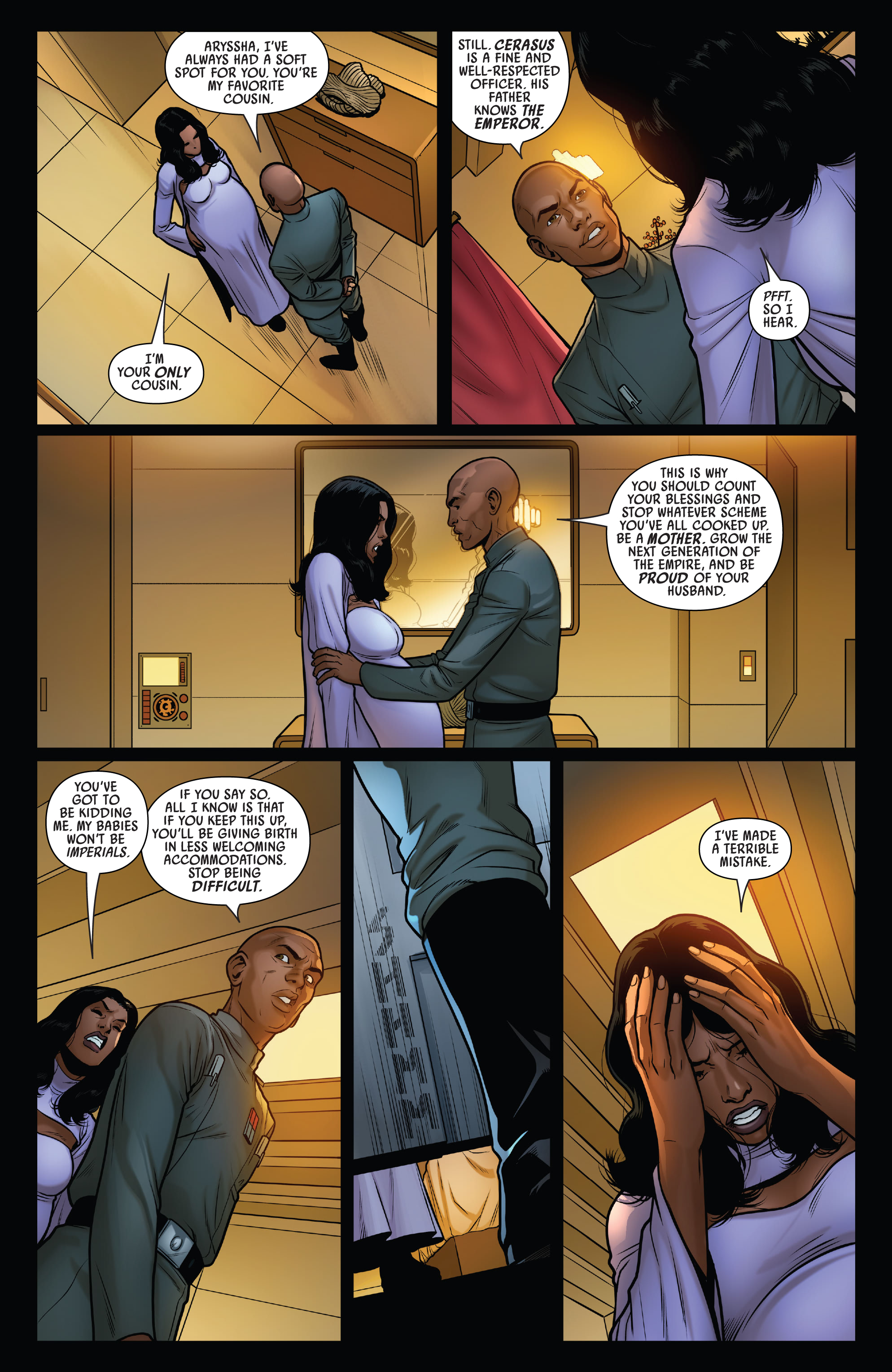 Read online Star Wars: Sana Starros comic -  Issue #4 - 6