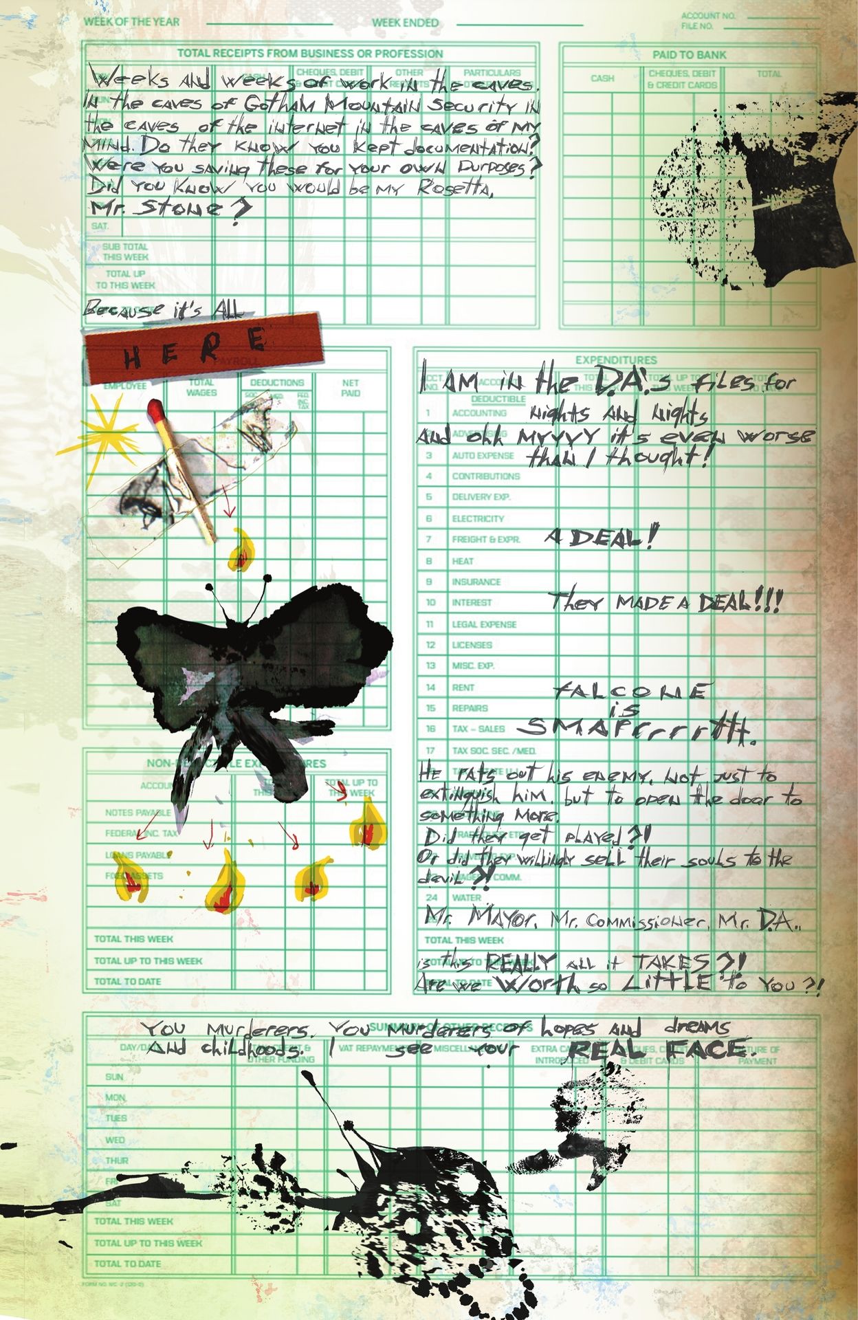 Read online The Riddler: Year One comic -  Issue #5 - 10