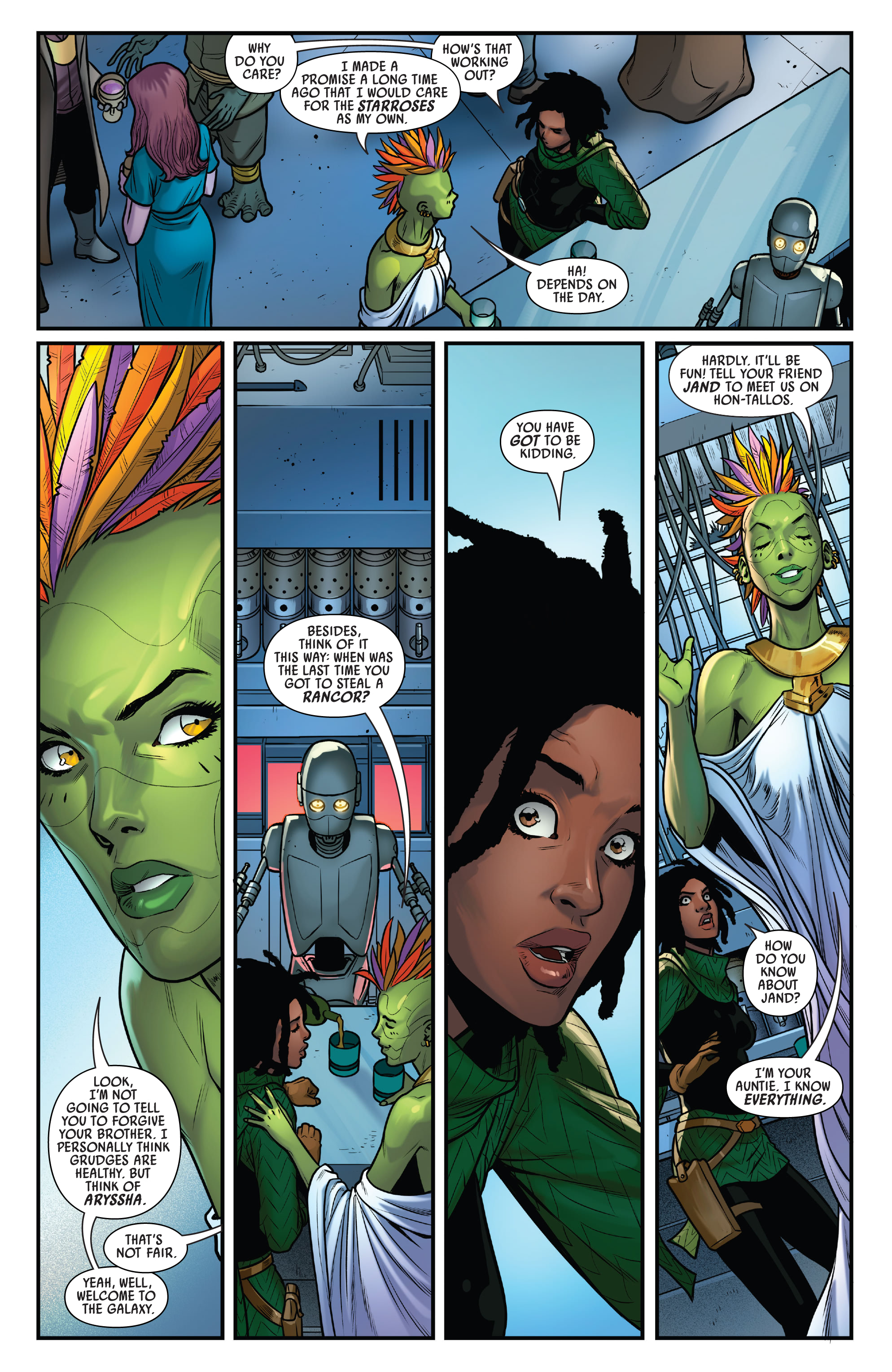 Read online Star Wars: Sana Starros comic -  Issue #3 - 6