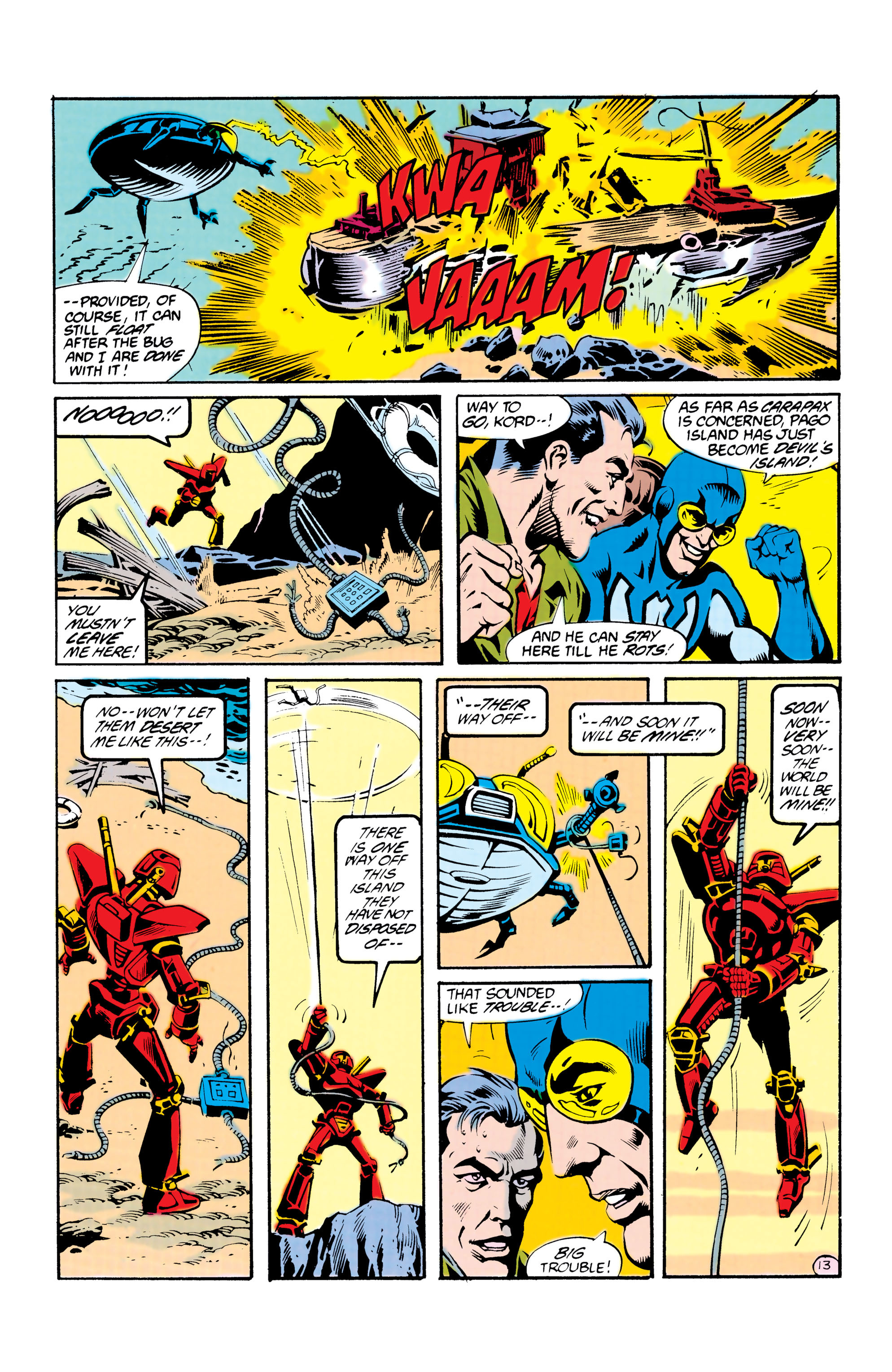 Read online Blue Beetle (1986) comic -  Issue #15 - 14