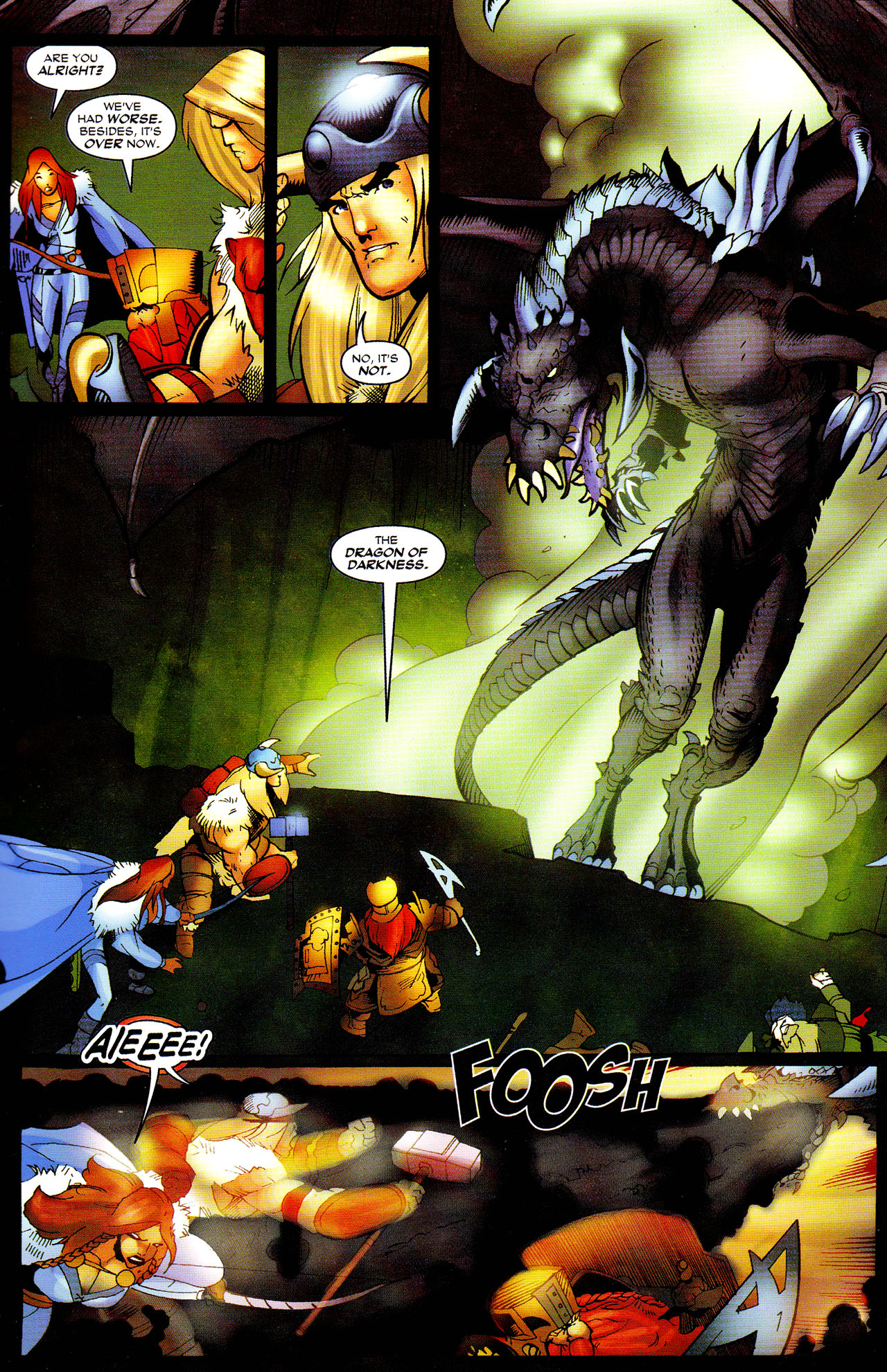 Read online Forgotten Realms: Streams of Silver comic -  Issue #3 - 33