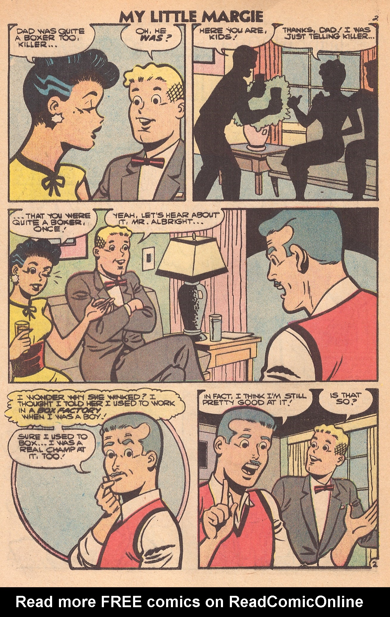 Read online My Little Margie (1954) comic -  Issue #22 - 4