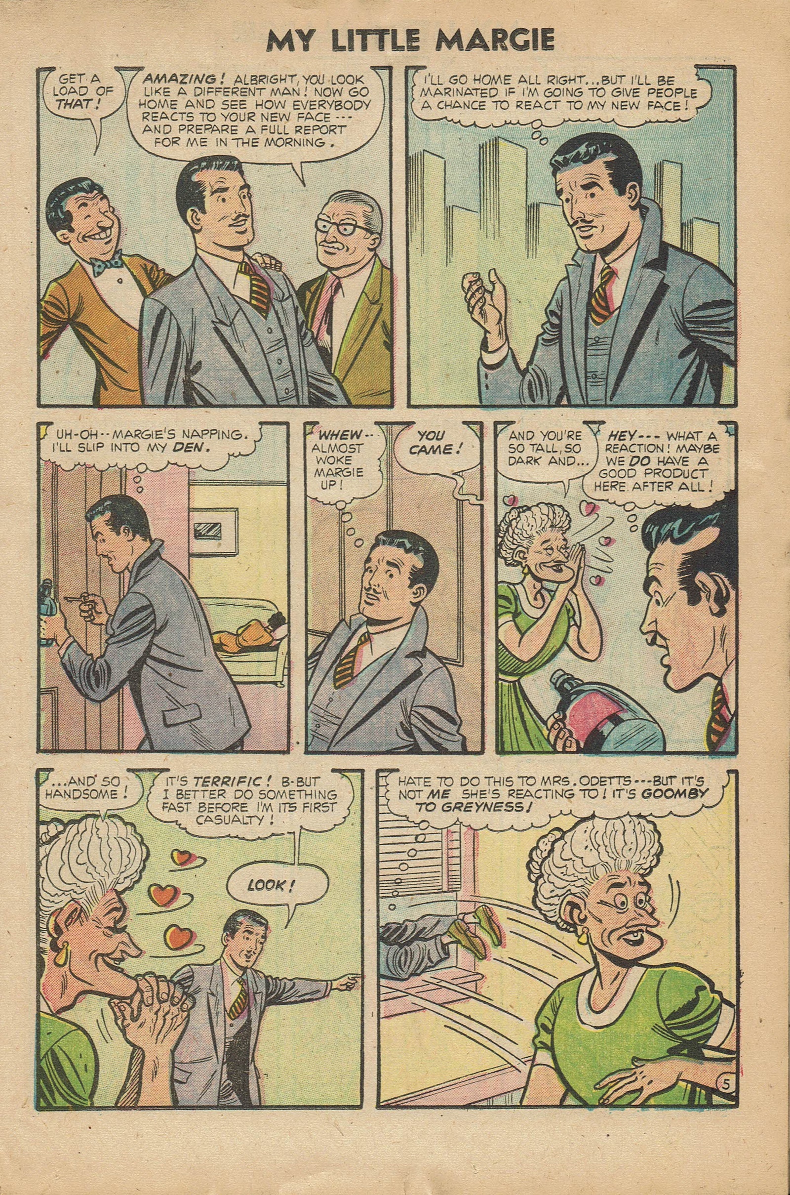 Read online My Little Margie (1954) comic -  Issue #9 - 19