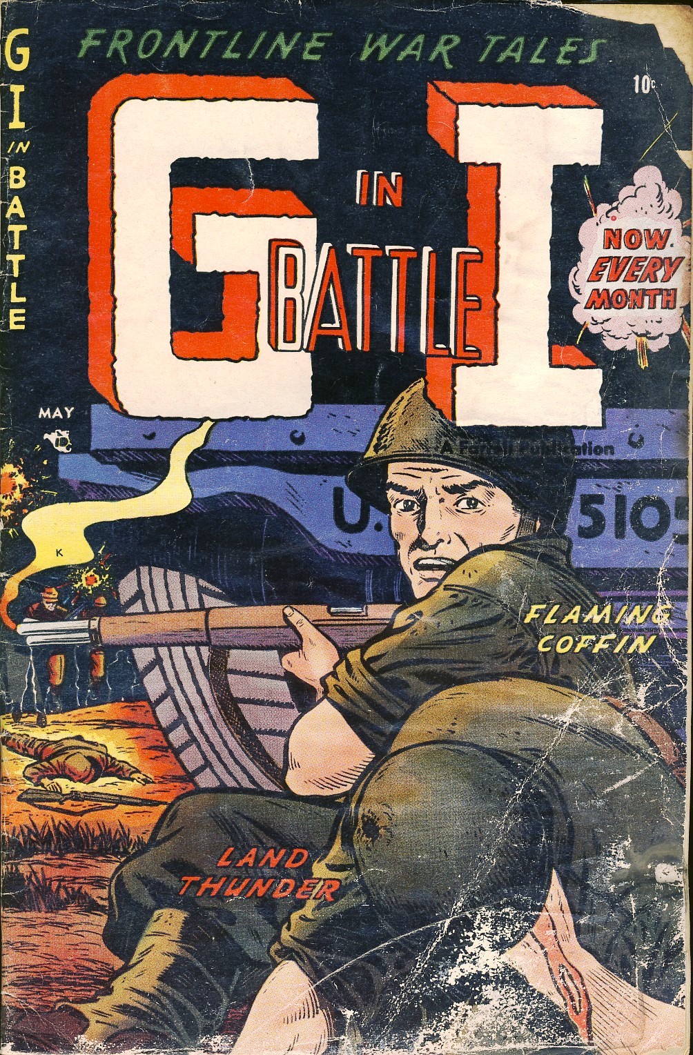 Read online G-I in Battle (1952) comic -  Issue #8 - 1