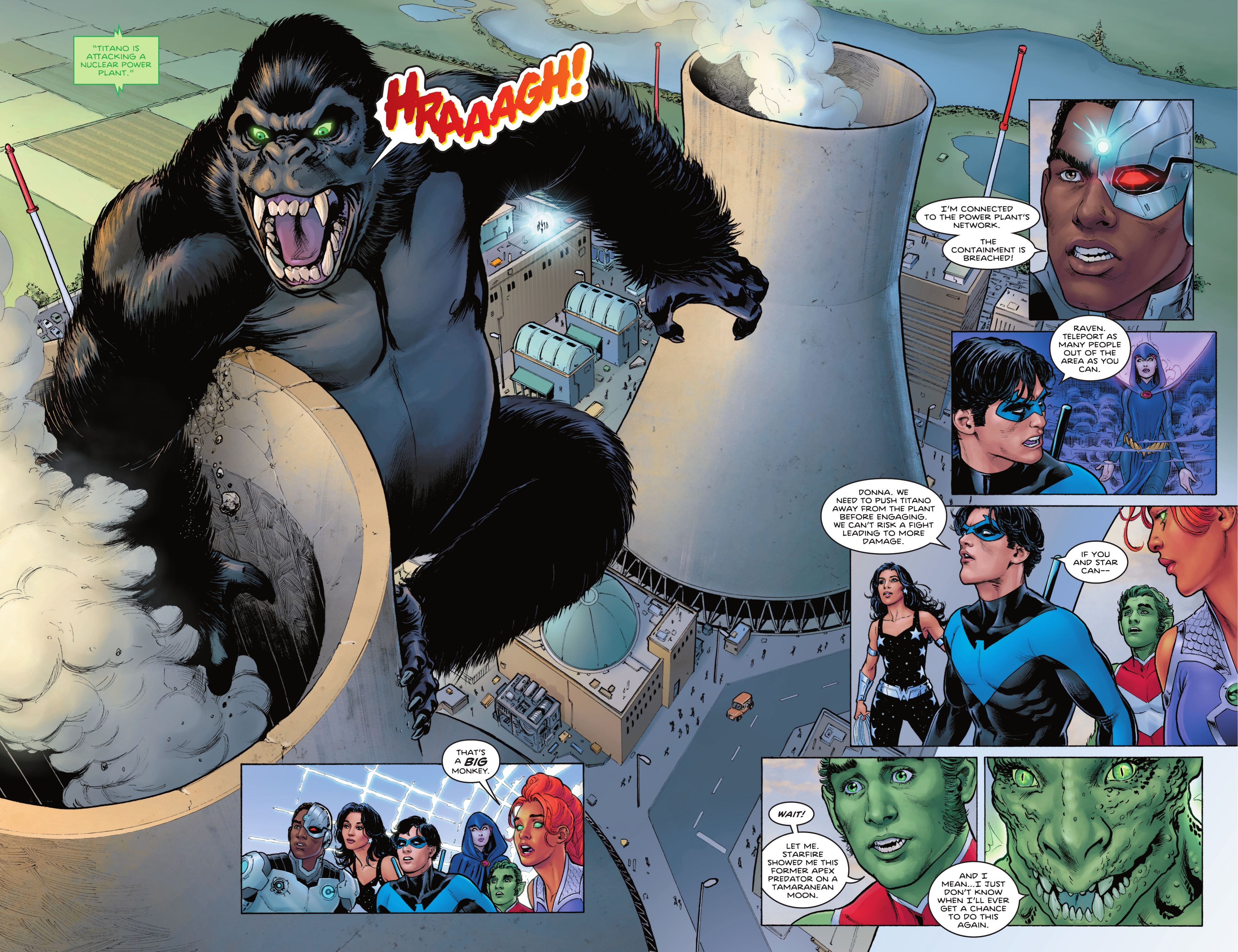 Read online Titans (2023) comic -  Issue #1 - 14