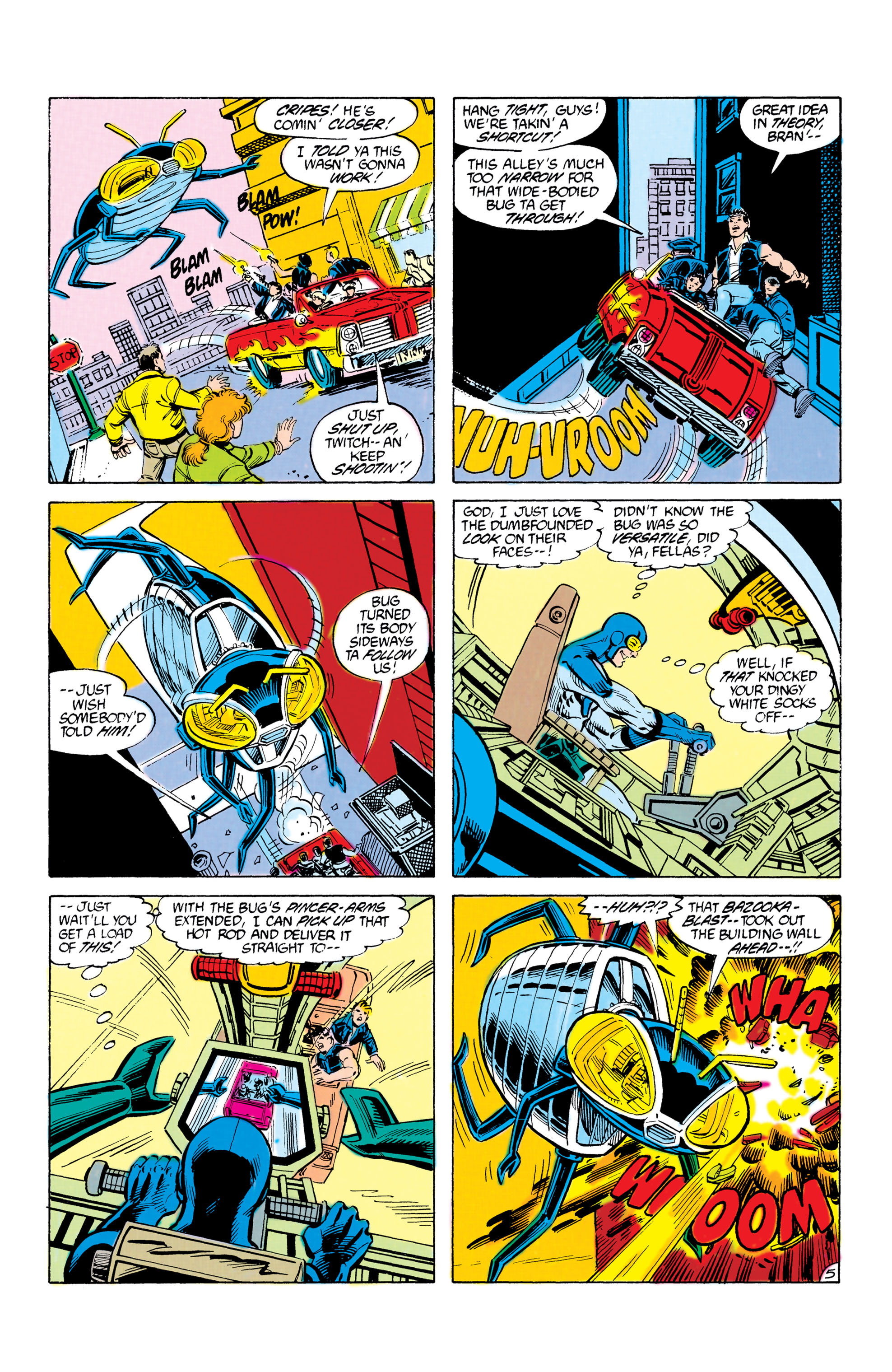 Read online Blue Beetle (1986) comic -  Issue #5 - 6