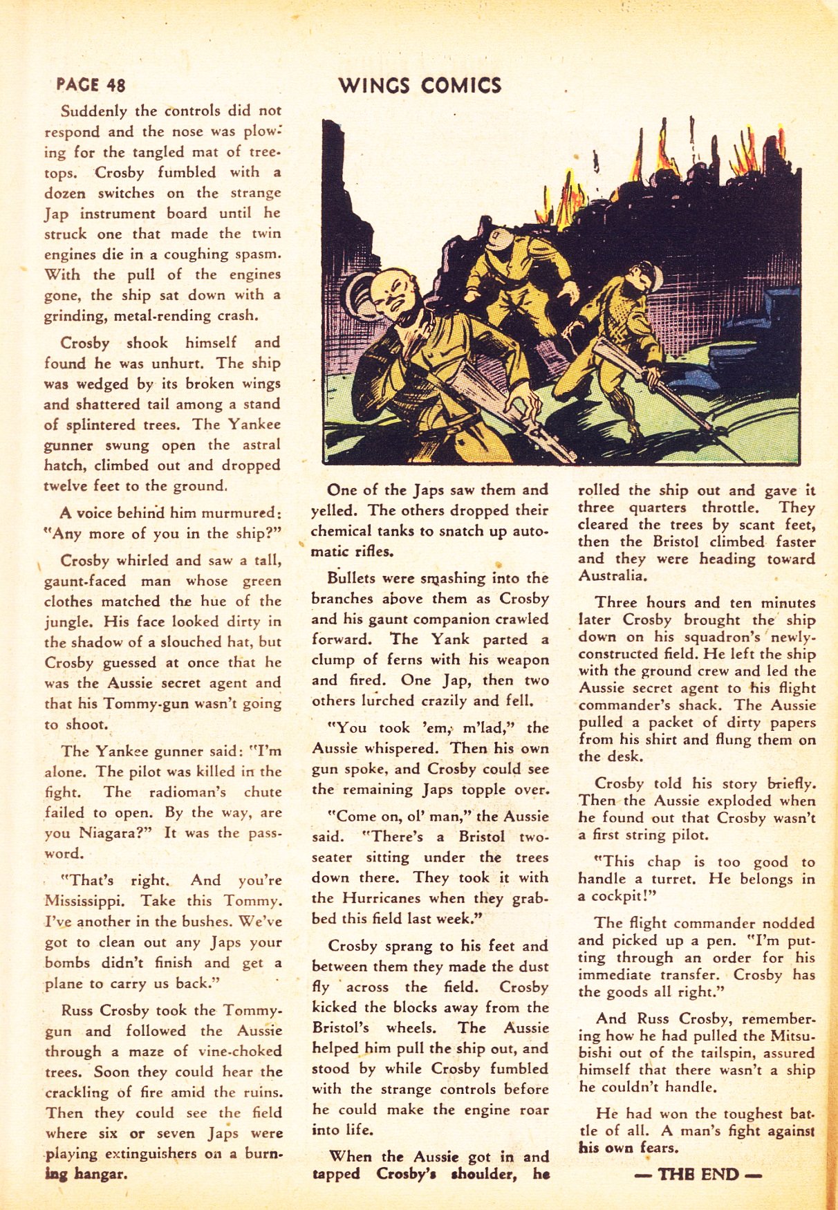 Read online Wings Comics comic -  Issue #24 - 50