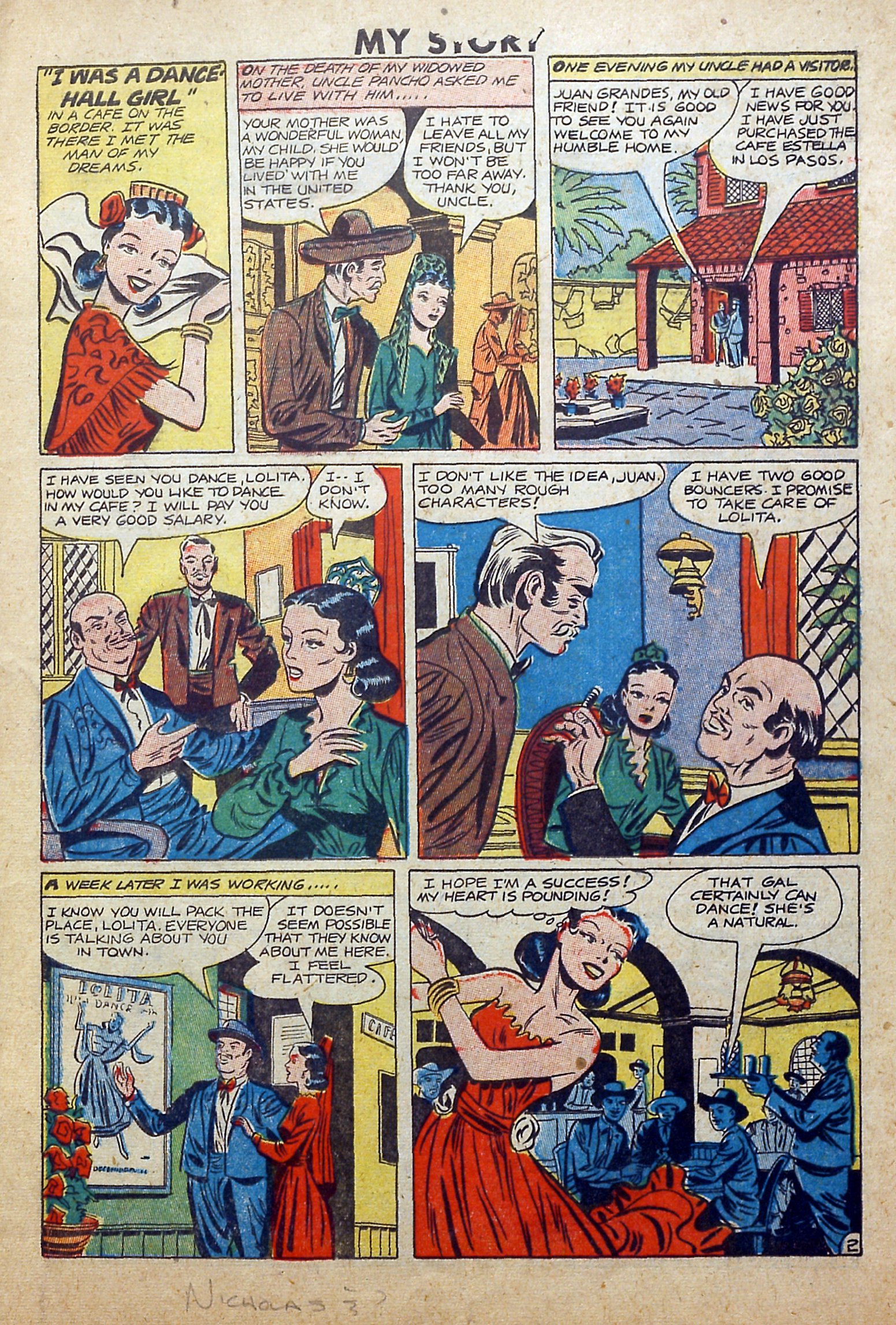 Read online My Story True Romances In Pictures comic -  Issue #12 - 3