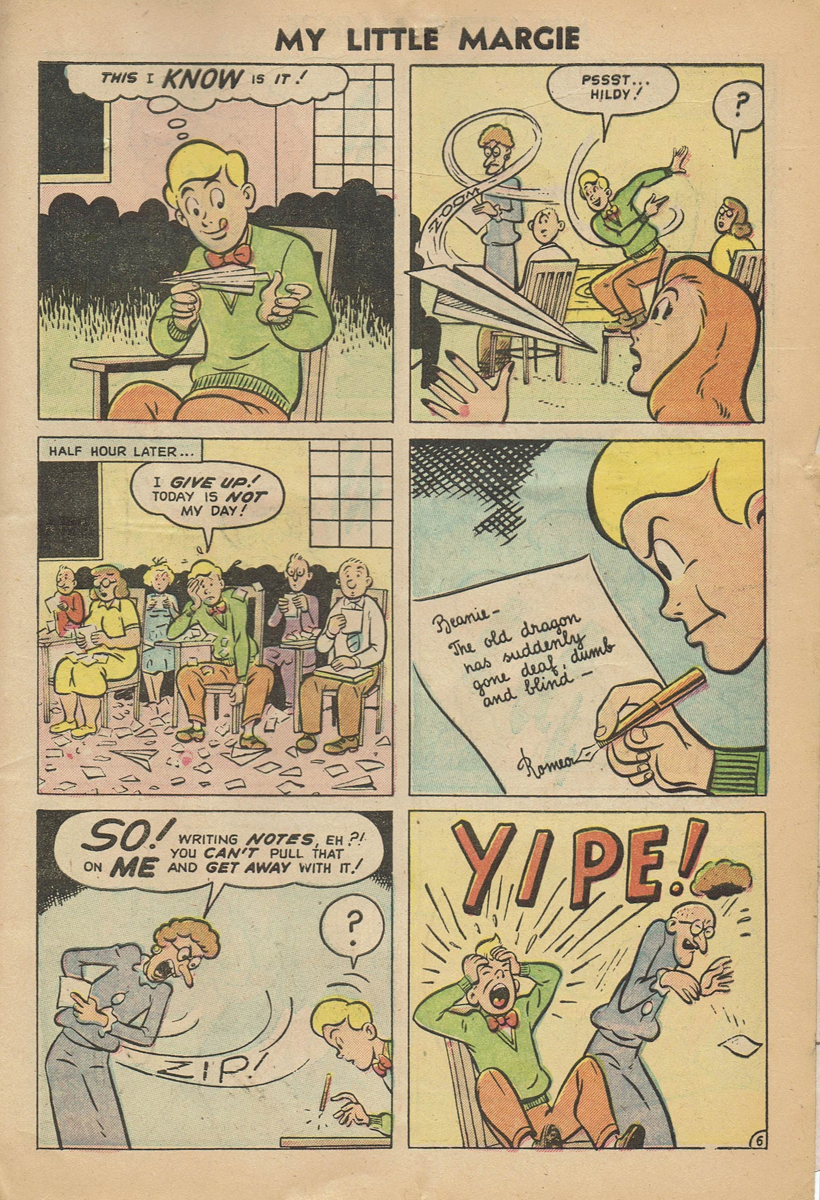 Read online My Little Margie (1954) comic -  Issue #9 - 33