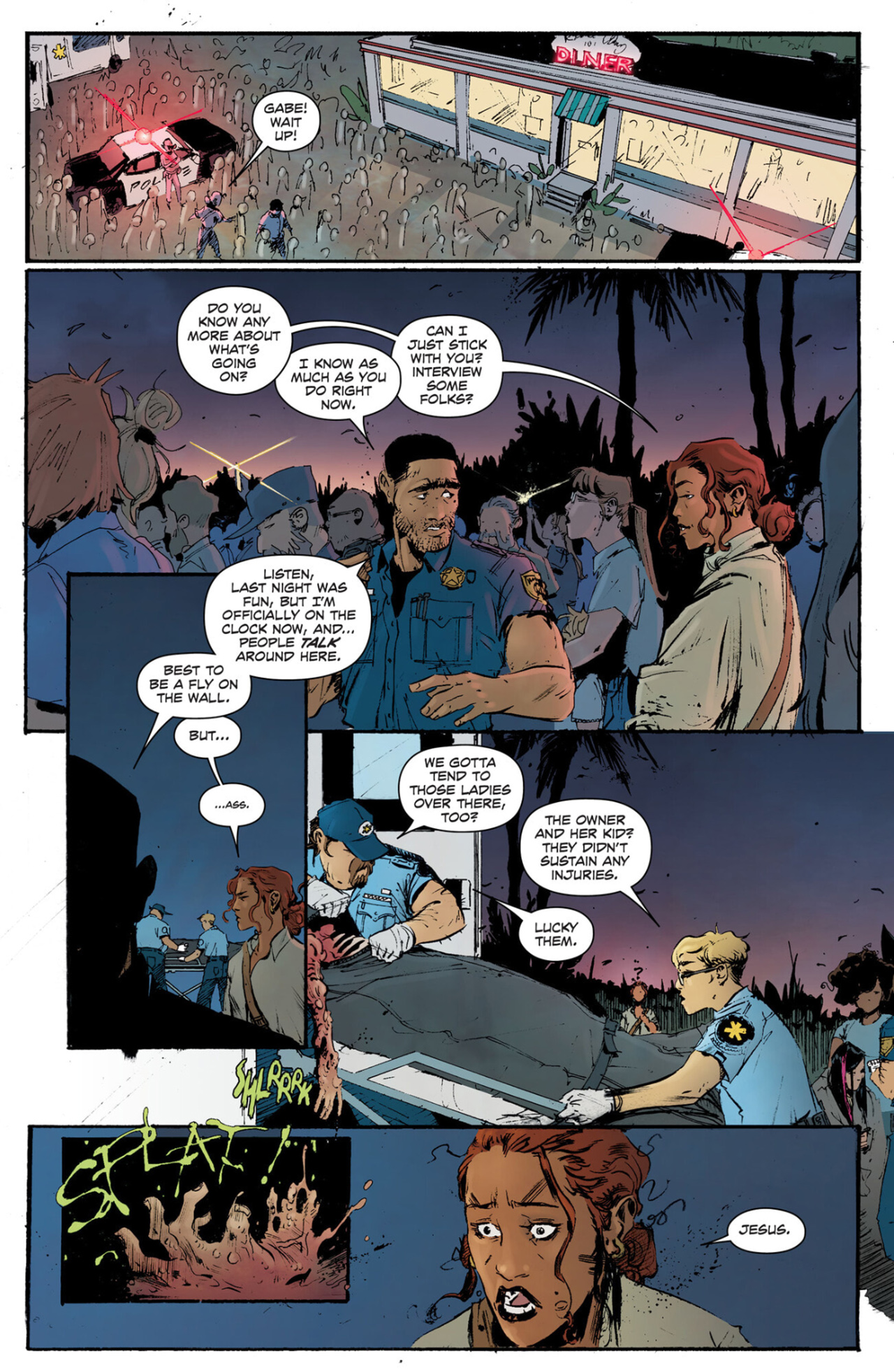 Read online Dark Spaces: Good Deeds comic -  Issue #2 - 4