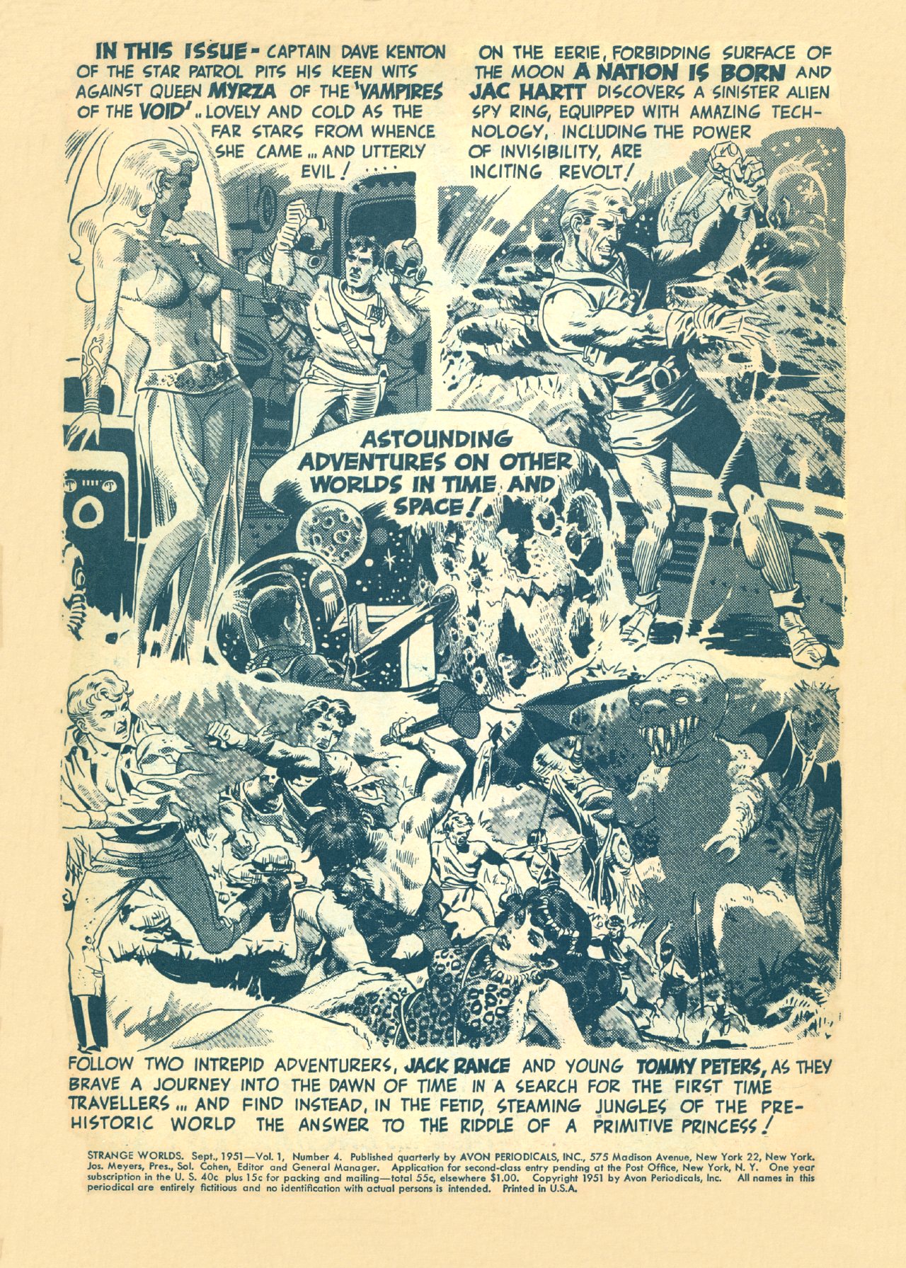 Read online Strange Worlds (1950) comic -  Issue #4 - 2