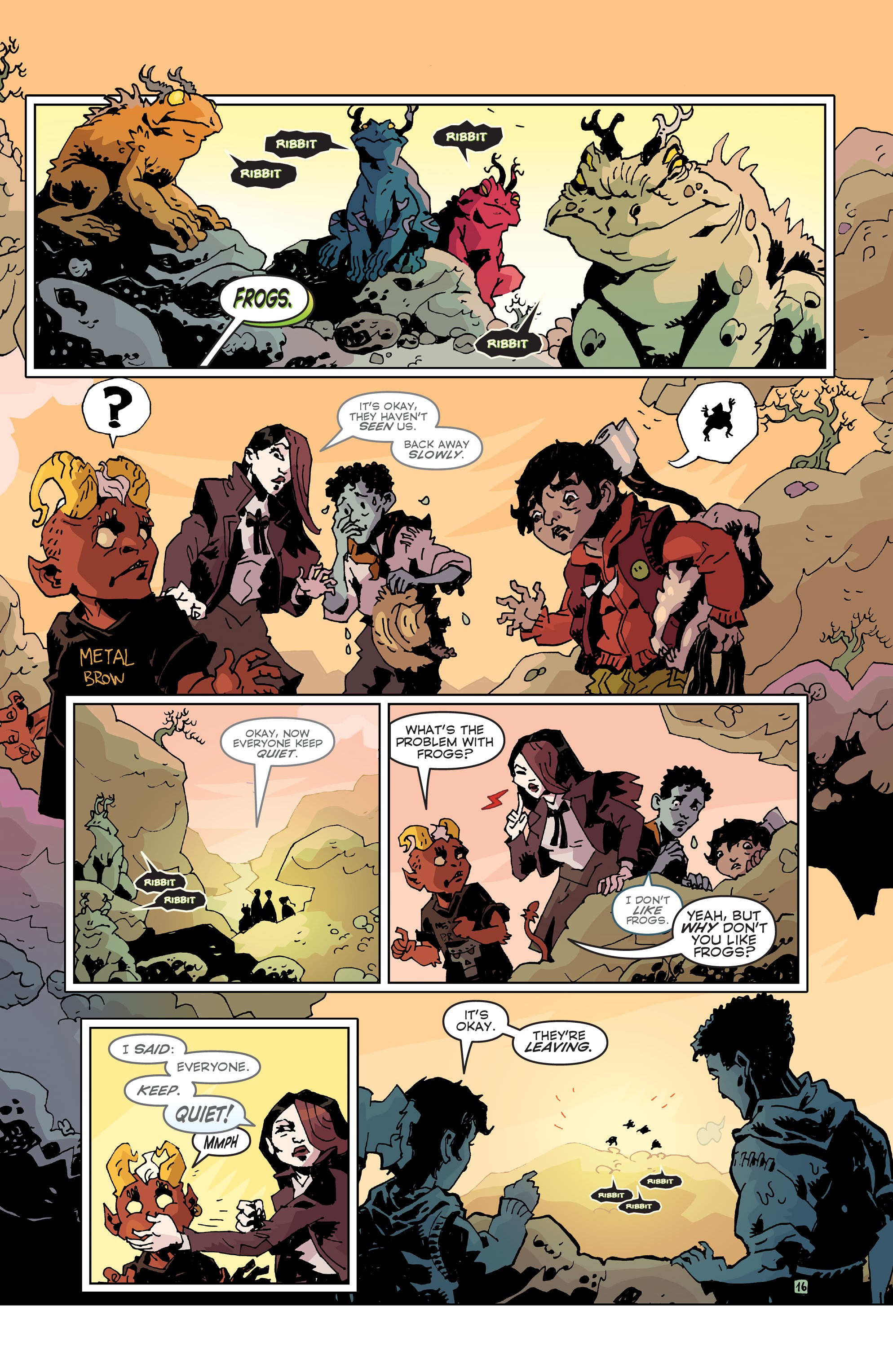 Read online In Hell We Fight! comic -  Issue #1 - 19