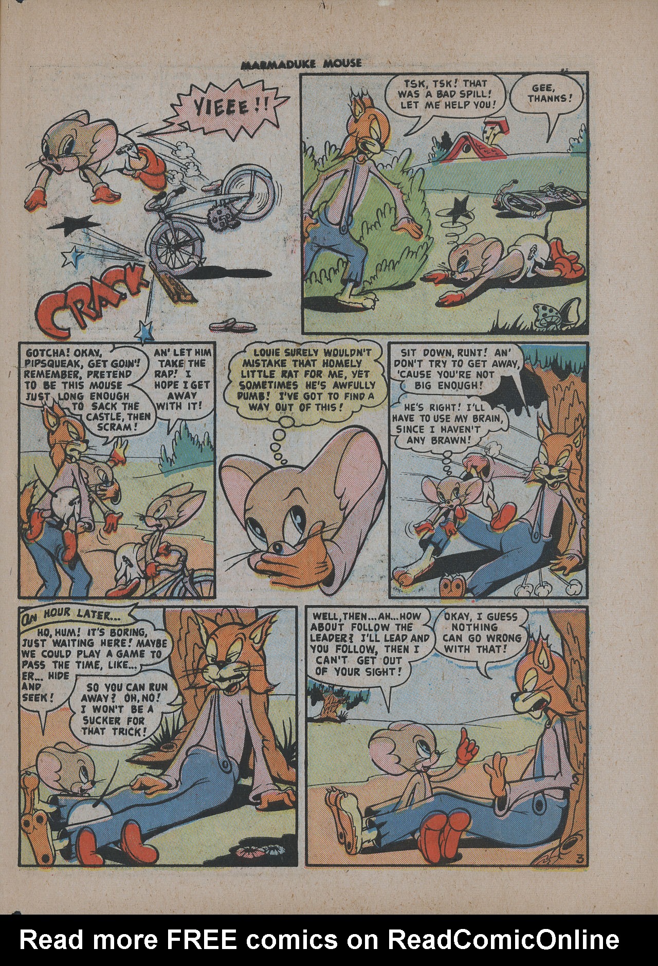 Read online Marmaduke Mouse comic -  Issue #15 - 31
