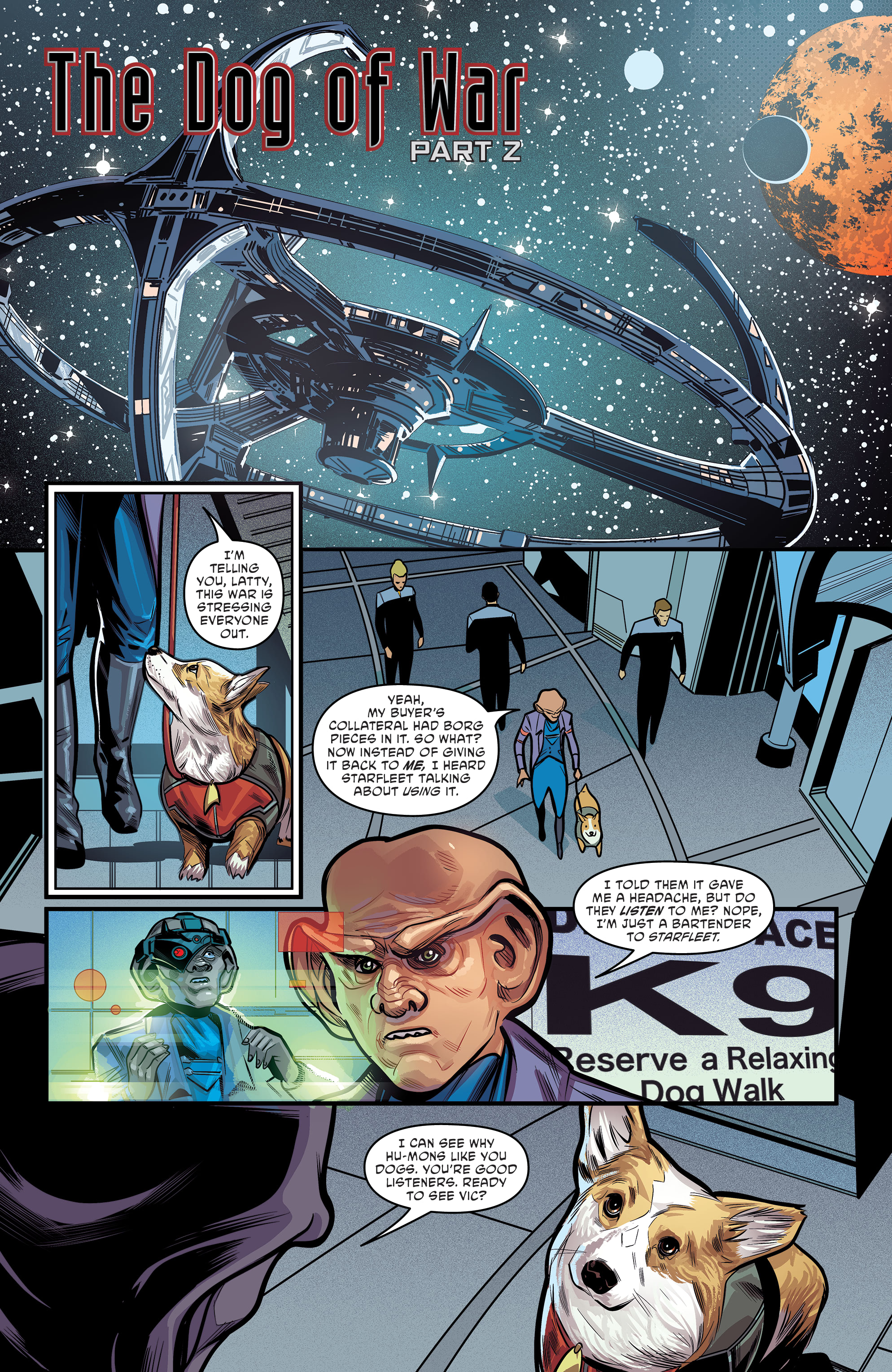 Read online Star Trek: Deep Space Nine - The Dog of War comic -  Issue #2 - 3