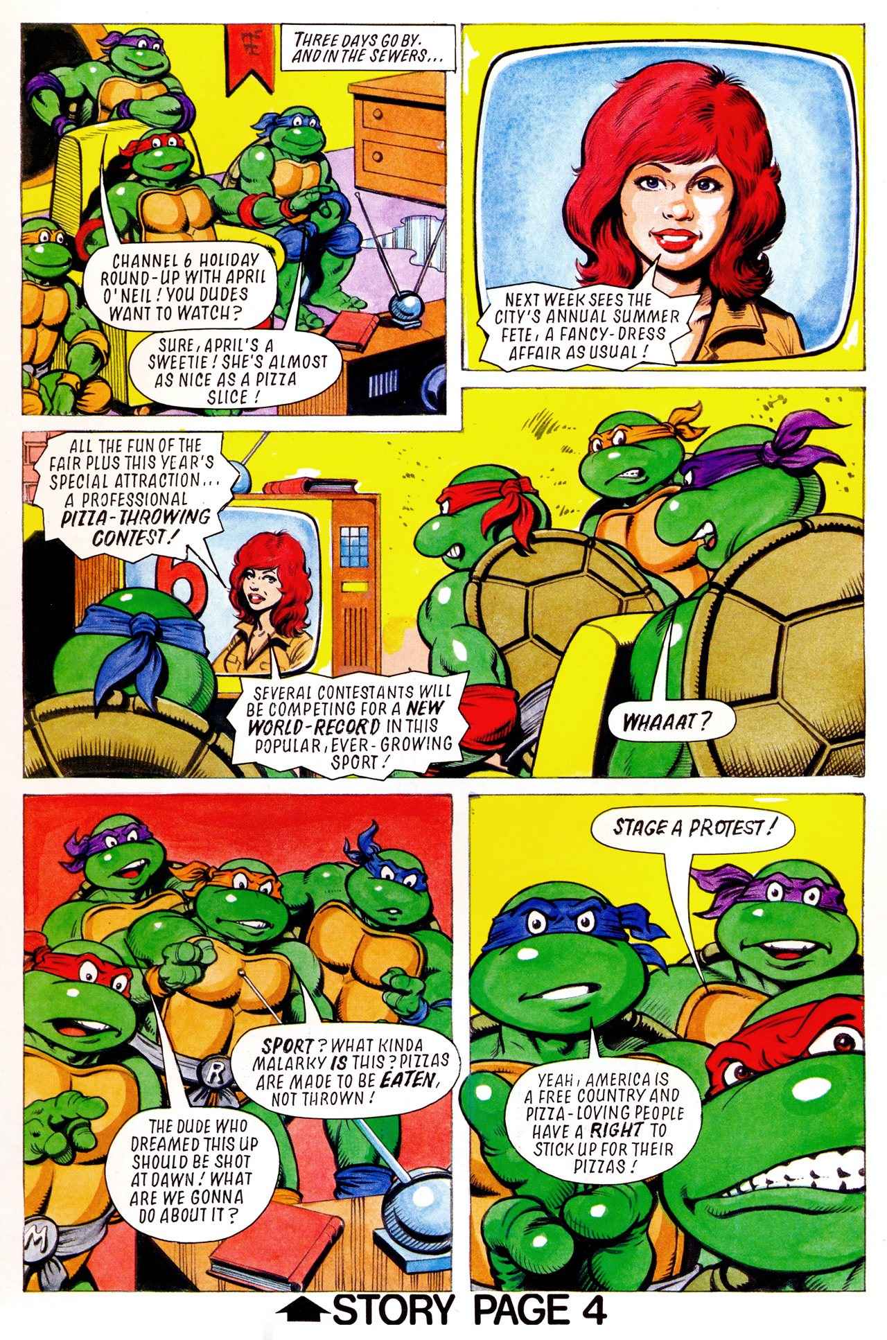 Read online Teenage Mutant Hero Turtles Adventures comic -  Issue #17 - 5