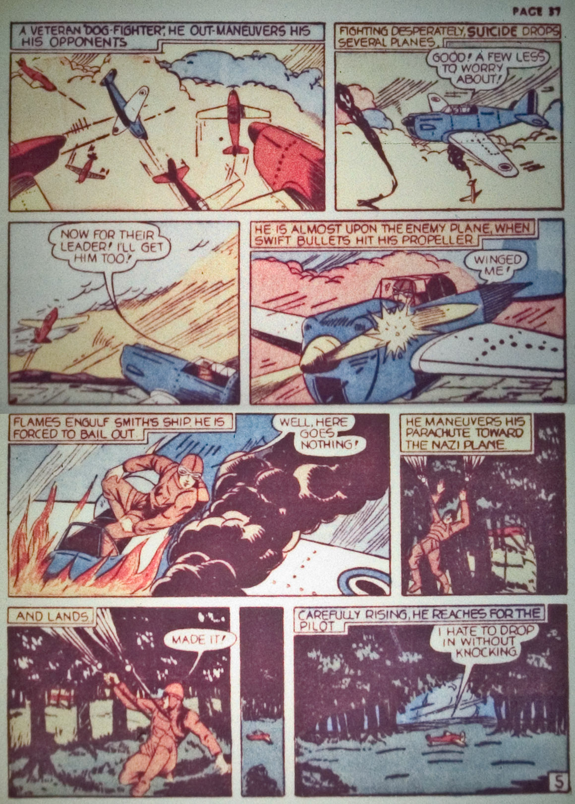 Read online Wings Comics comic -  Issue #1 - 40