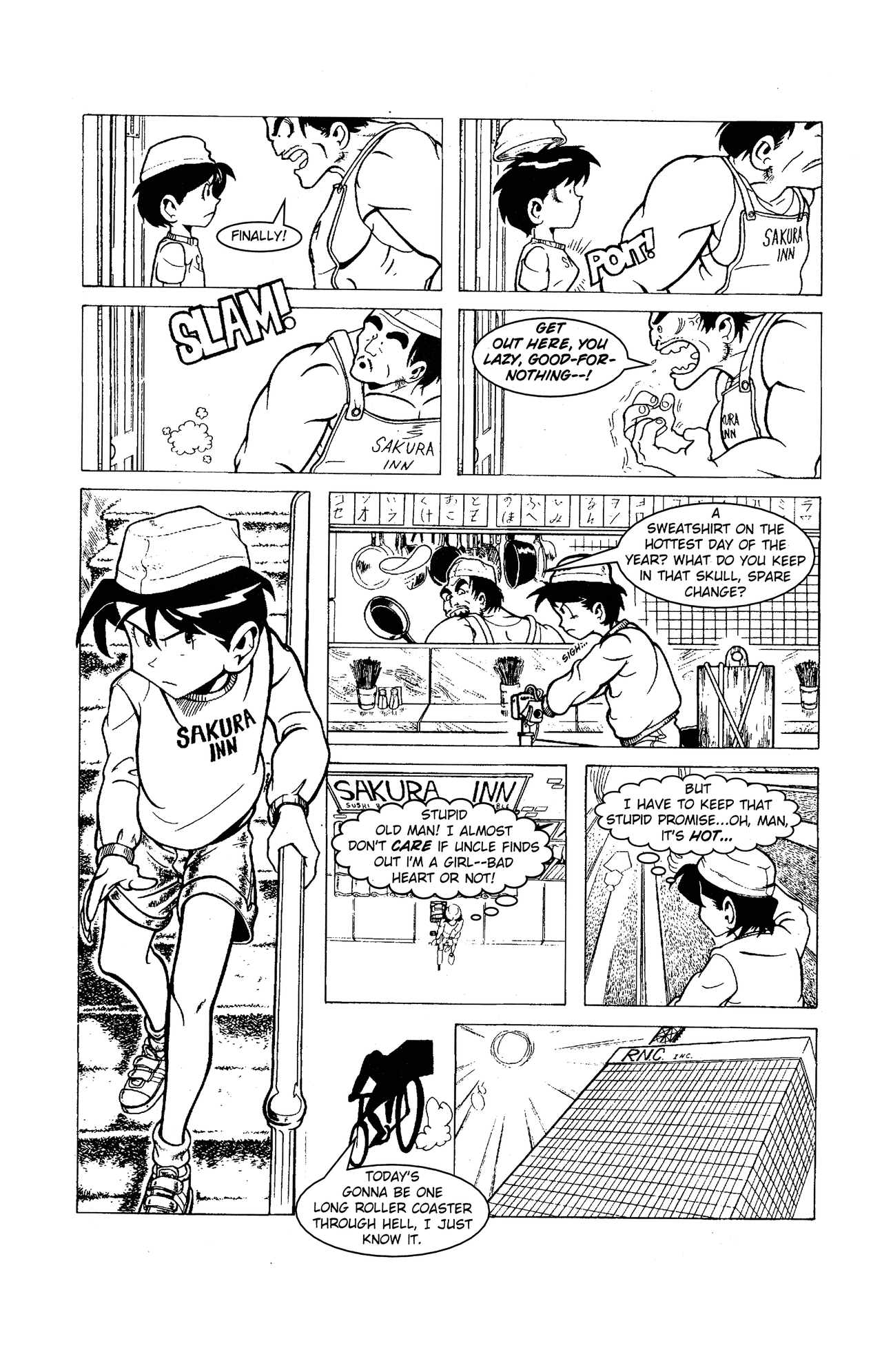 Read online Ninja High School Summer Special comic -  Issue # Full - 4