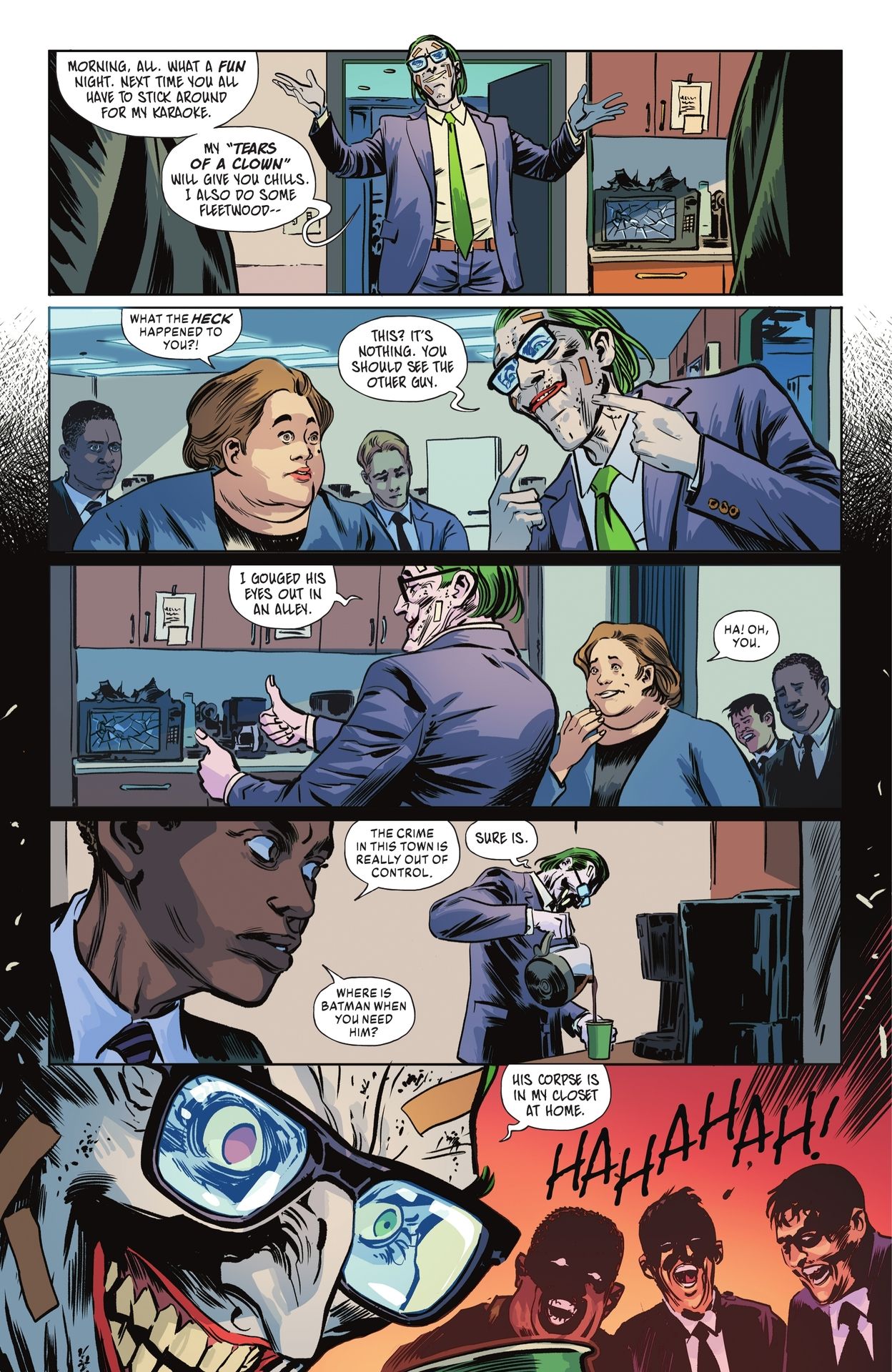 Read online Knight Terrors Collection comic -  Issue # The Joker - 28