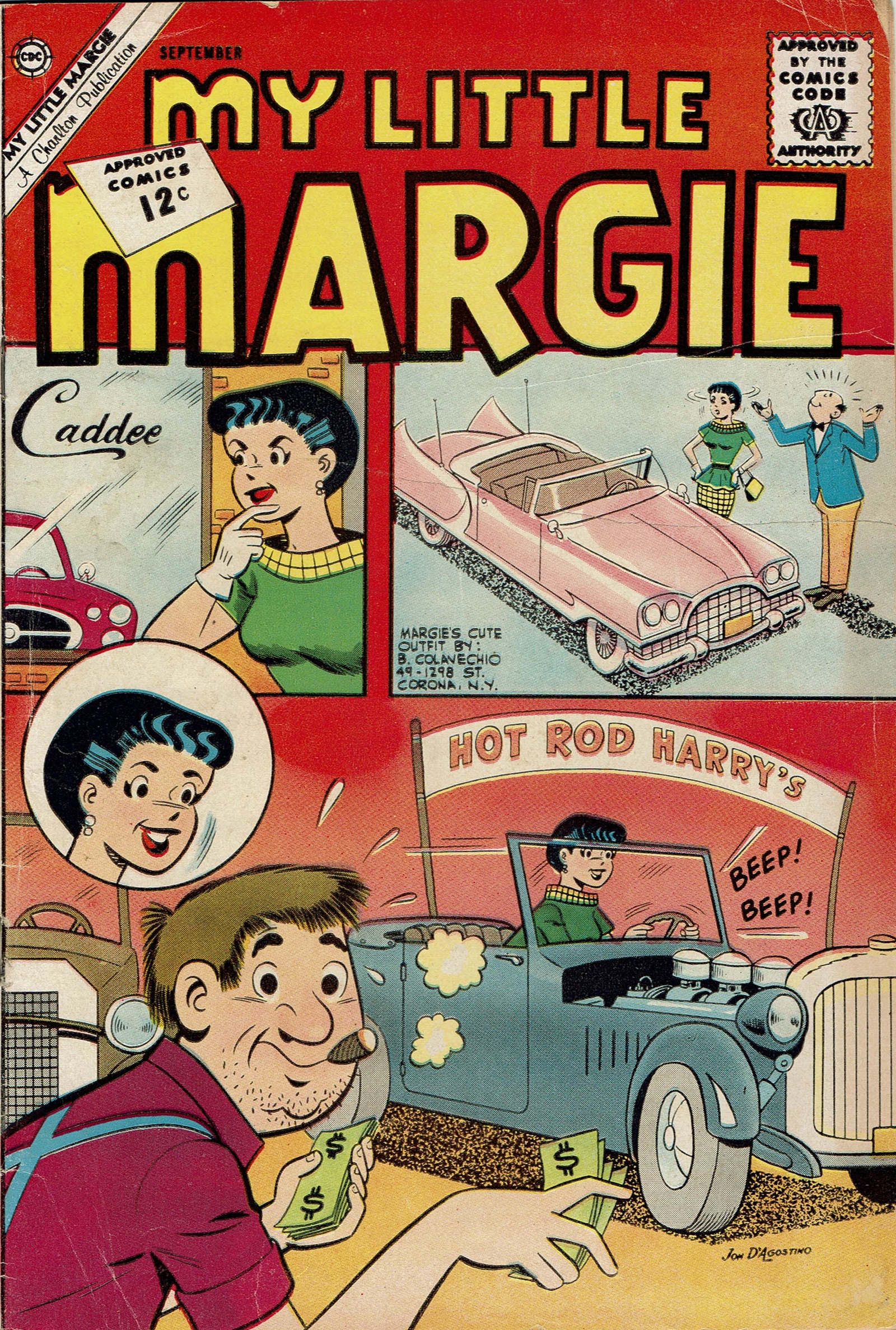 Read online My Little Margie (1954) comic -  Issue #43 - 1