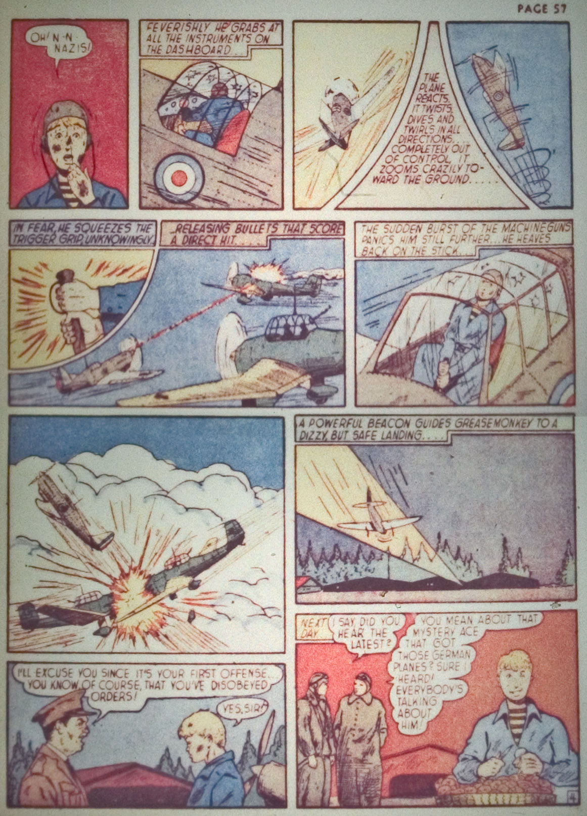 Read online Wings Comics comic -  Issue #1 - 60