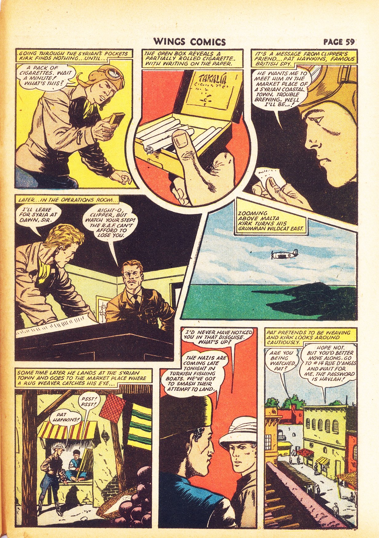 Read online Wings Comics comic -  Issue #24 - 61