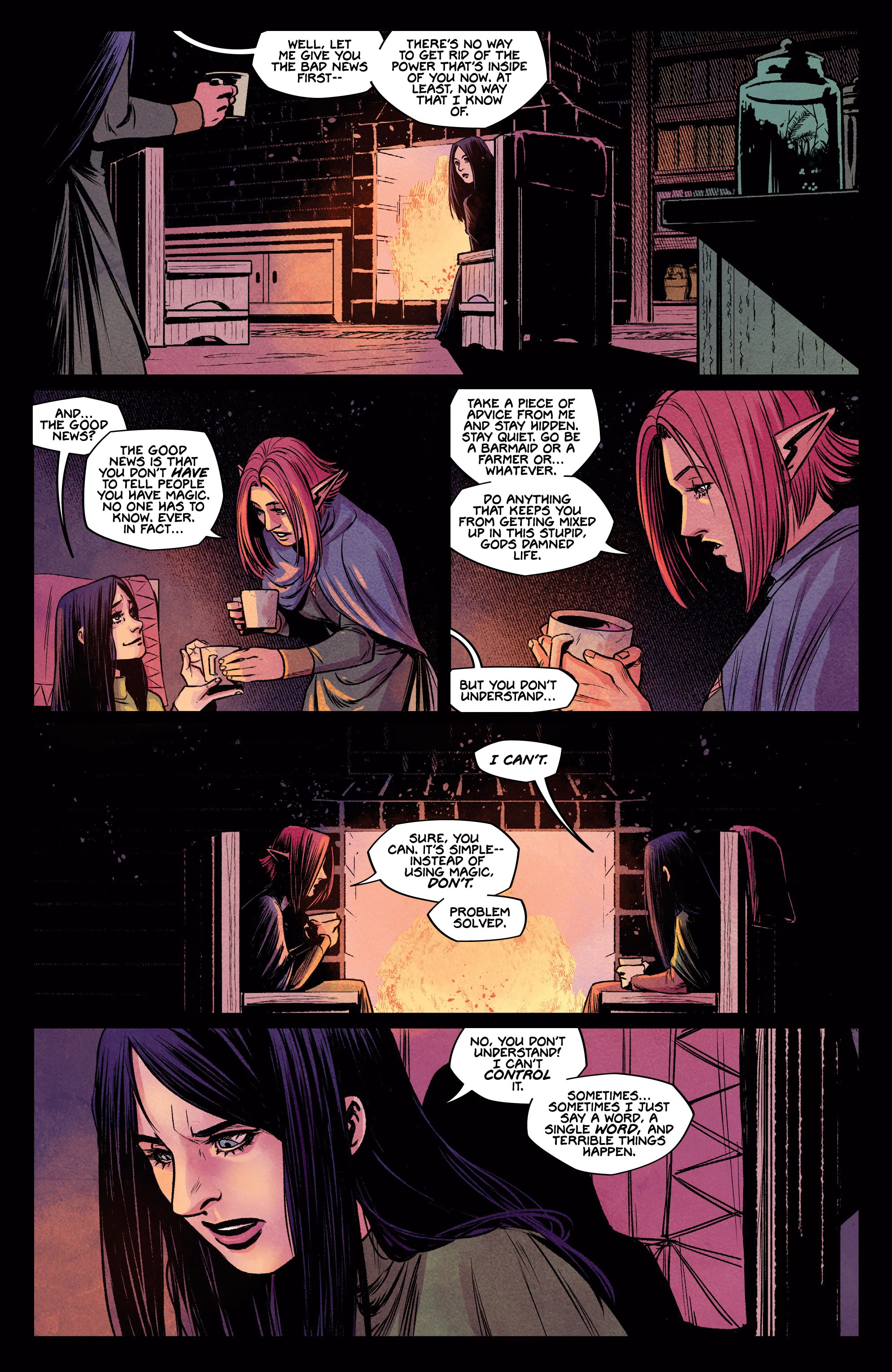 Read online Queen of Swords: A Barbaric Story comic -  Issue #1 - 21