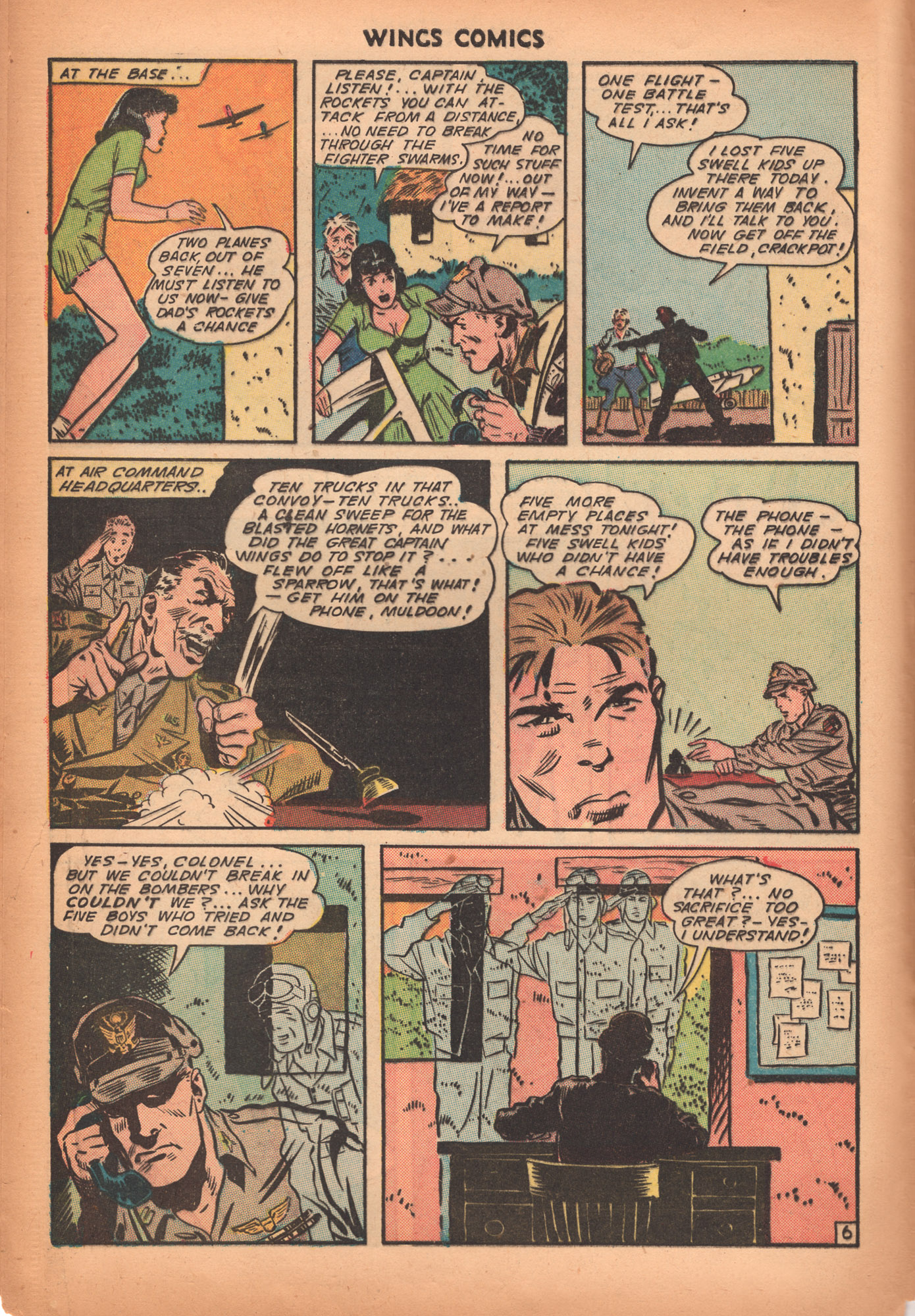 Read online Wings Comics comic -  Issue #48 - 8