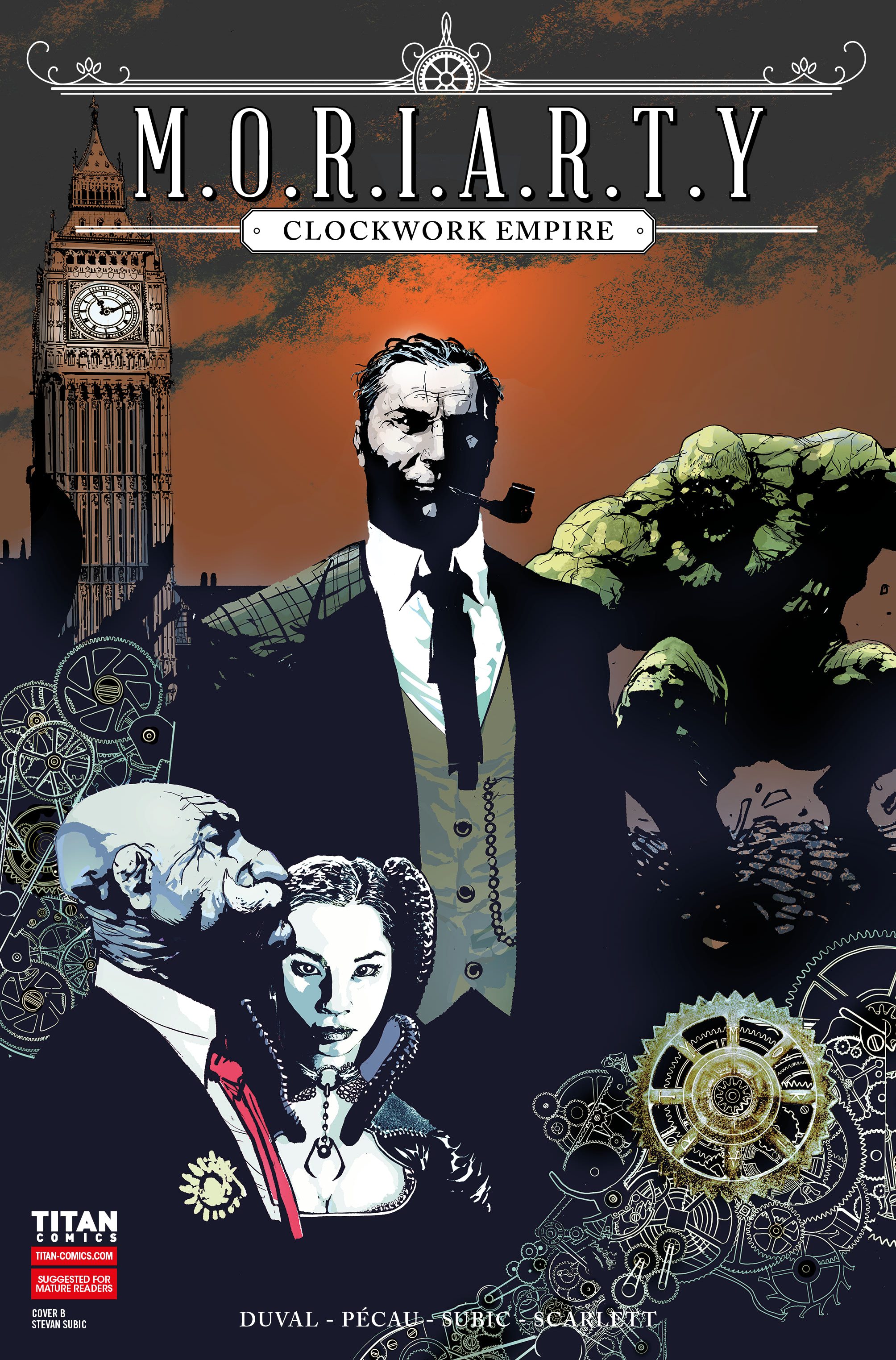 Read online M.O.R.I.A.R.T.Y : The Clockwork Empire comic -  Issue #1 - 46