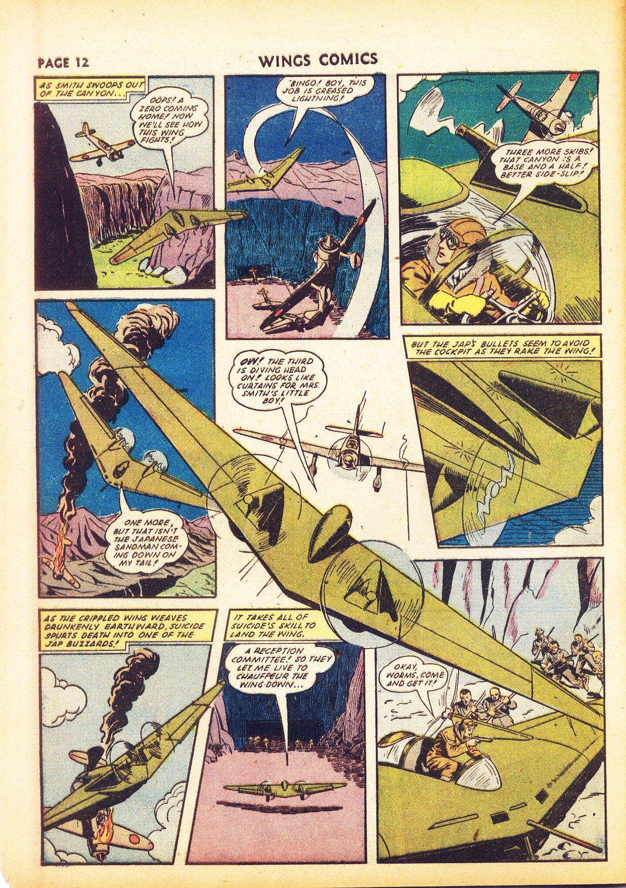 Read online Wings Comics comic -  Issue #24 - 14