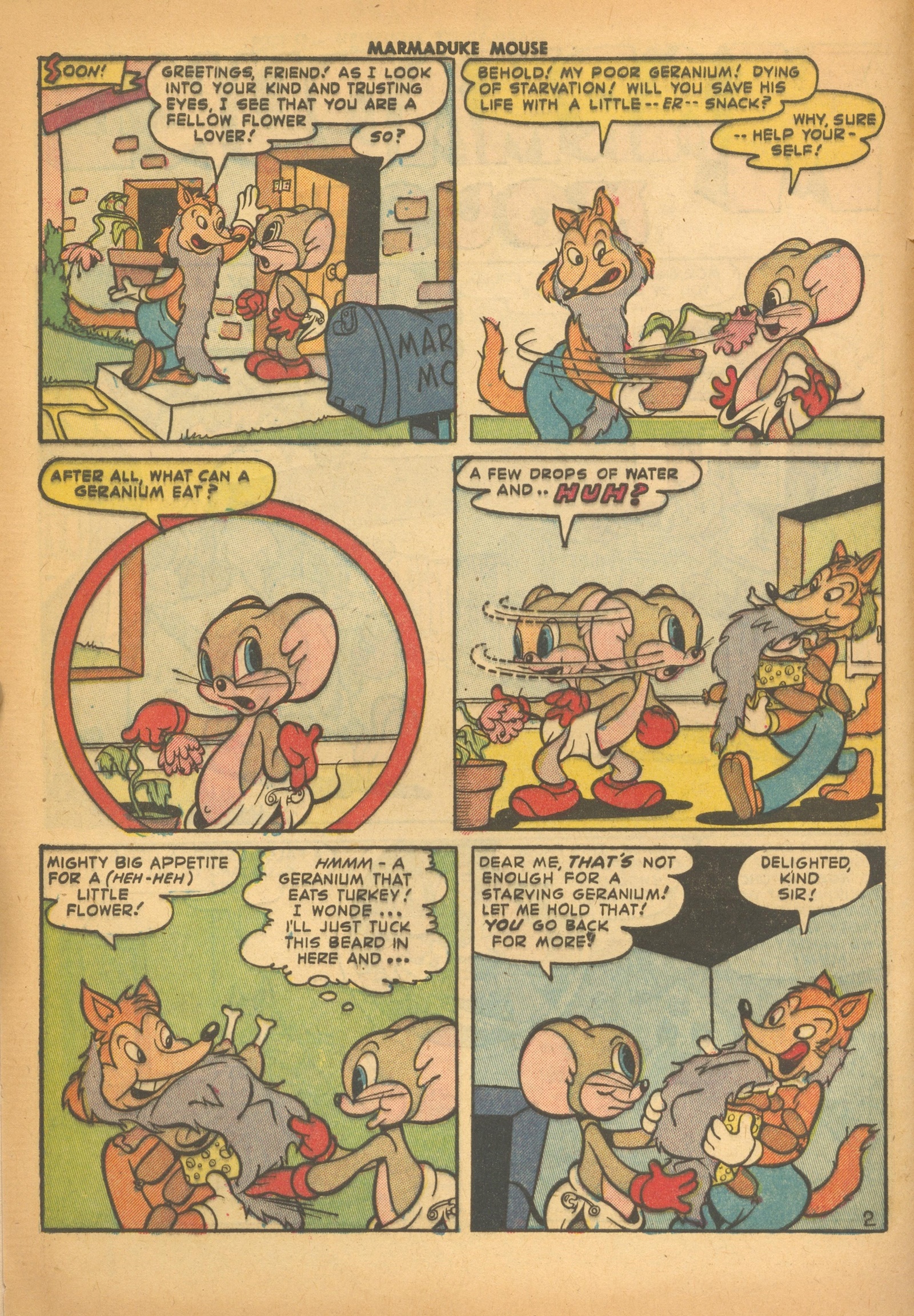 Read online Marmaduke Mouse comic -  Issue #36 - 4