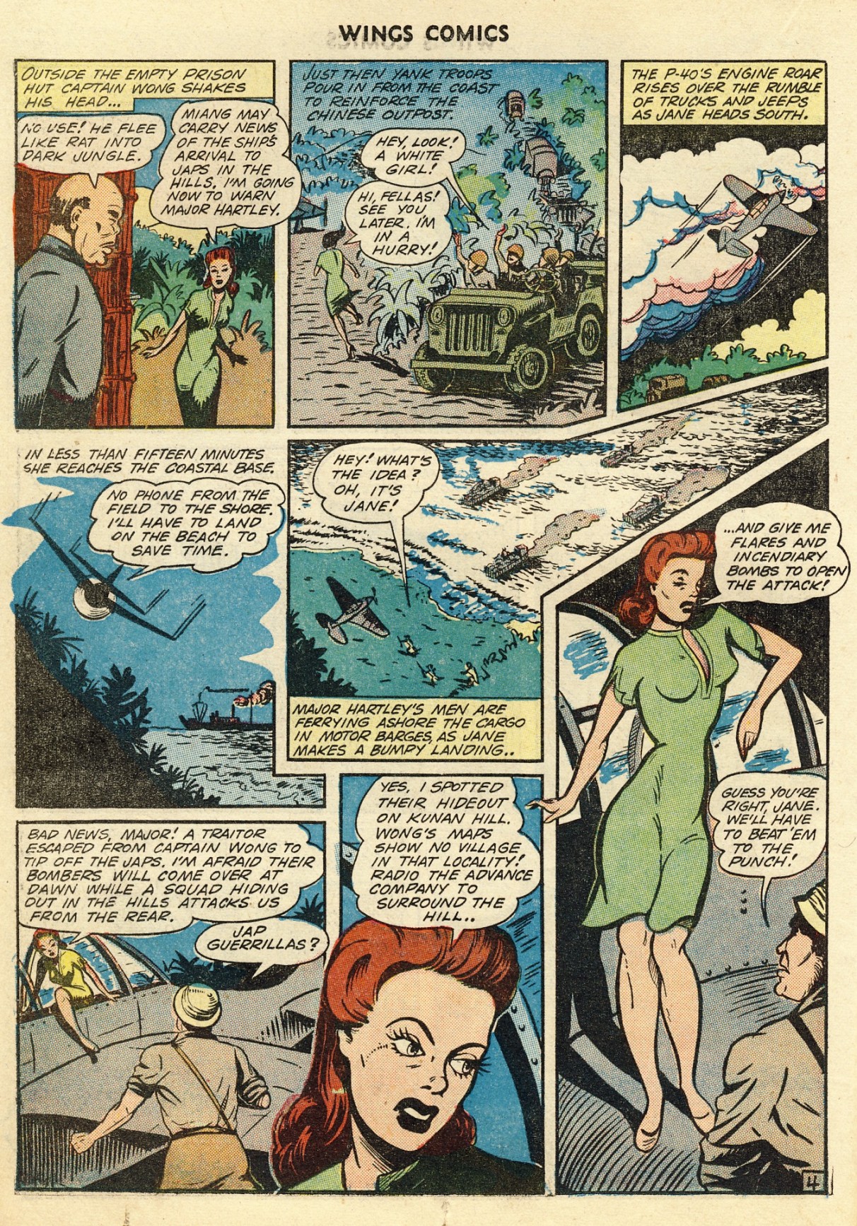 Read online Wings Comics comic -  Issue #36 - 40