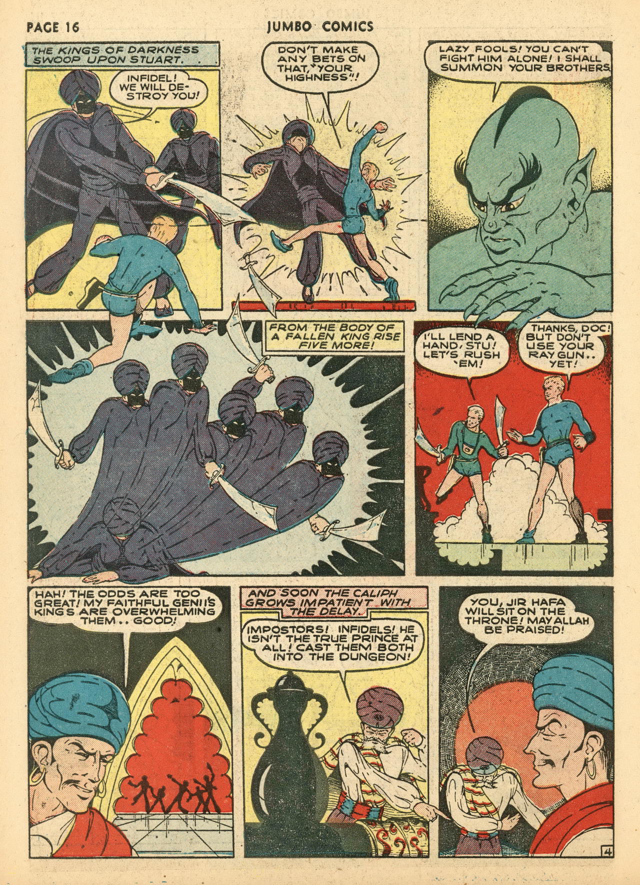 Read online Jumbo Comics comic -  Issue #29 - 18