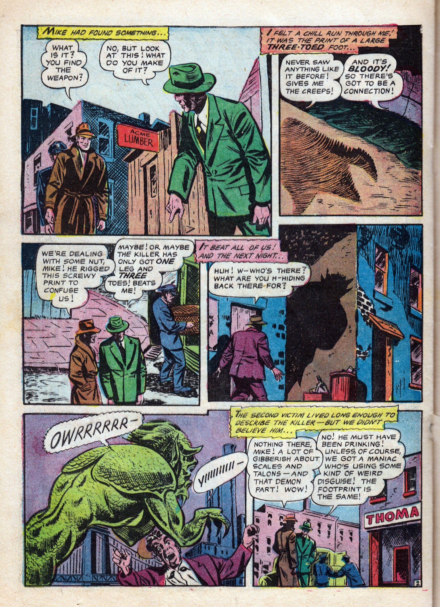 Read online Haunted Thrills comic -  Issue #18 - 20