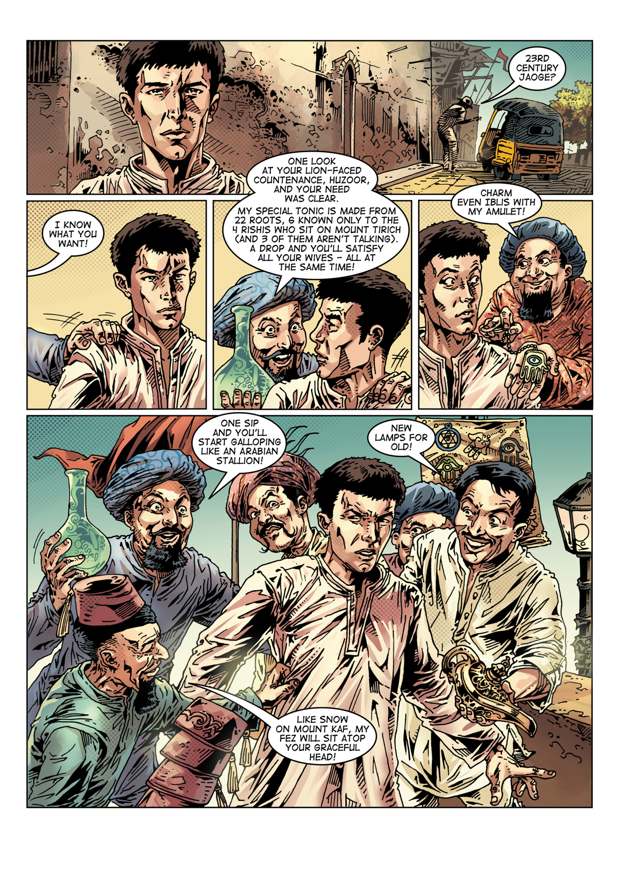 Read online Hyderabad: A Graphic Novel comic -  Issue # TPB - 20