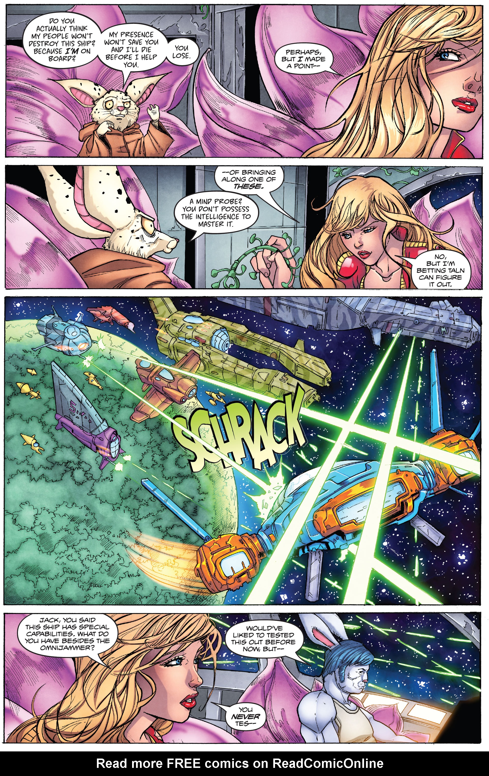 Read online Barbarella: The Center Cannot Hold comic -  Issue #3 - 24