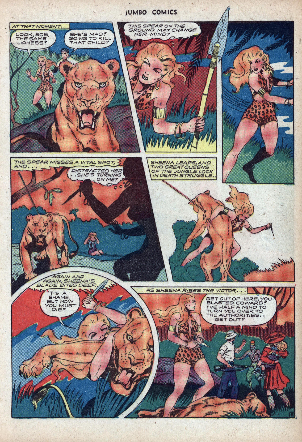 Read online Jumbo Comics comic -  Issue #56 - 7