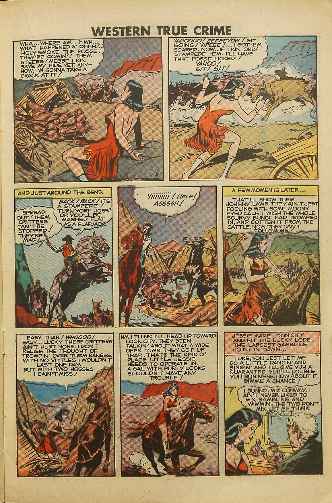 Read online Western True Crime comic -  Issue #6 - 15