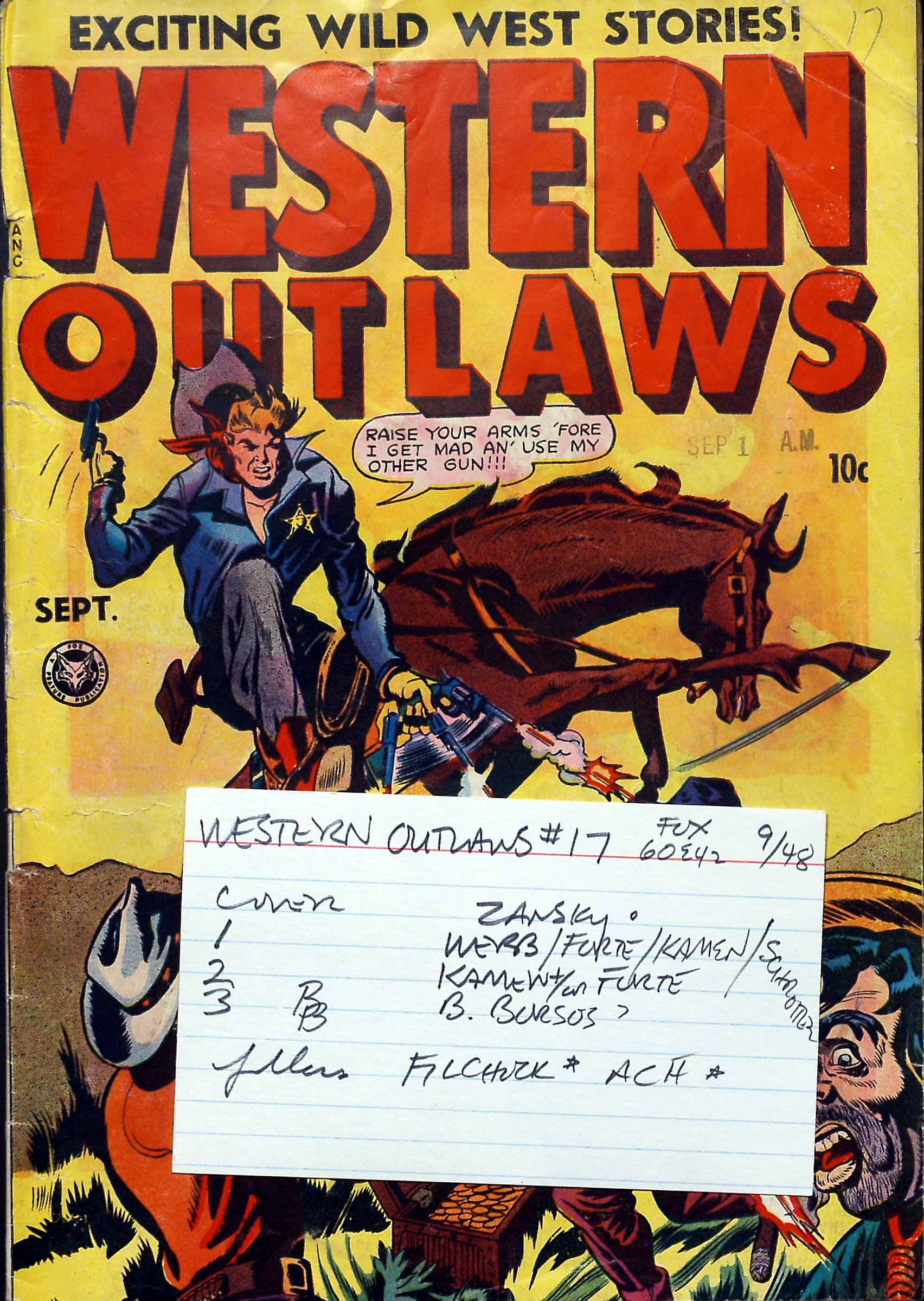 Read online Western Outlaws (1948) comic -  Issue #17 - 37