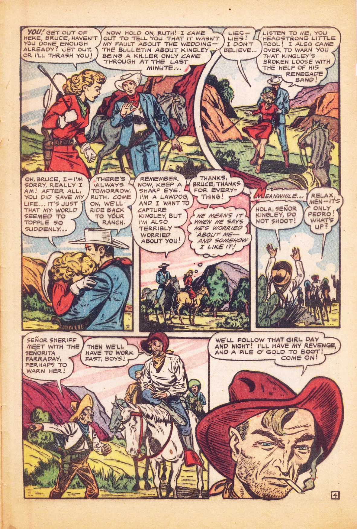 Read online Cowgirl Romances (1950) comic -  Issue #9 - 29