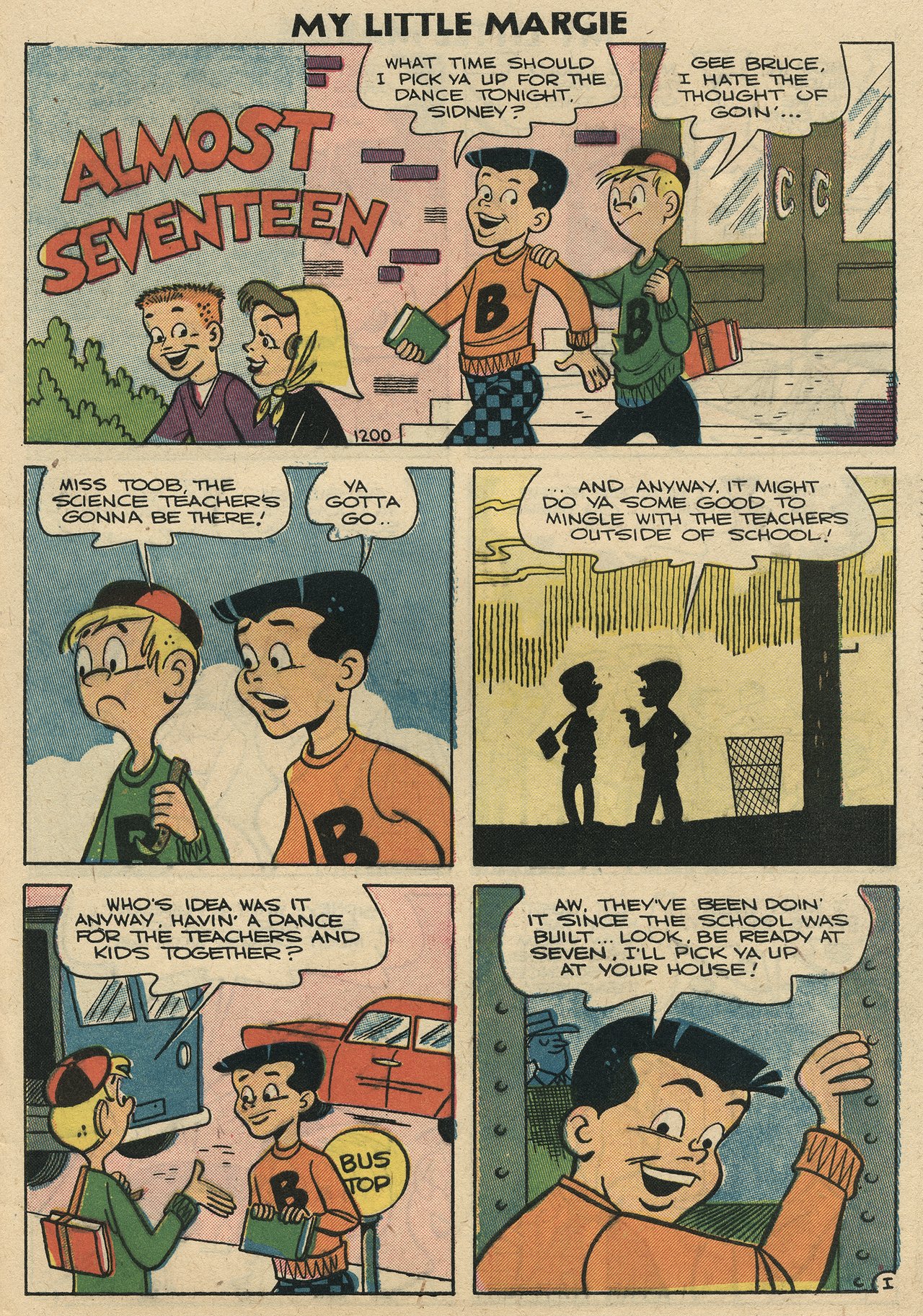Read online My Little Margie (1954) comic -  Issue #14 - 29