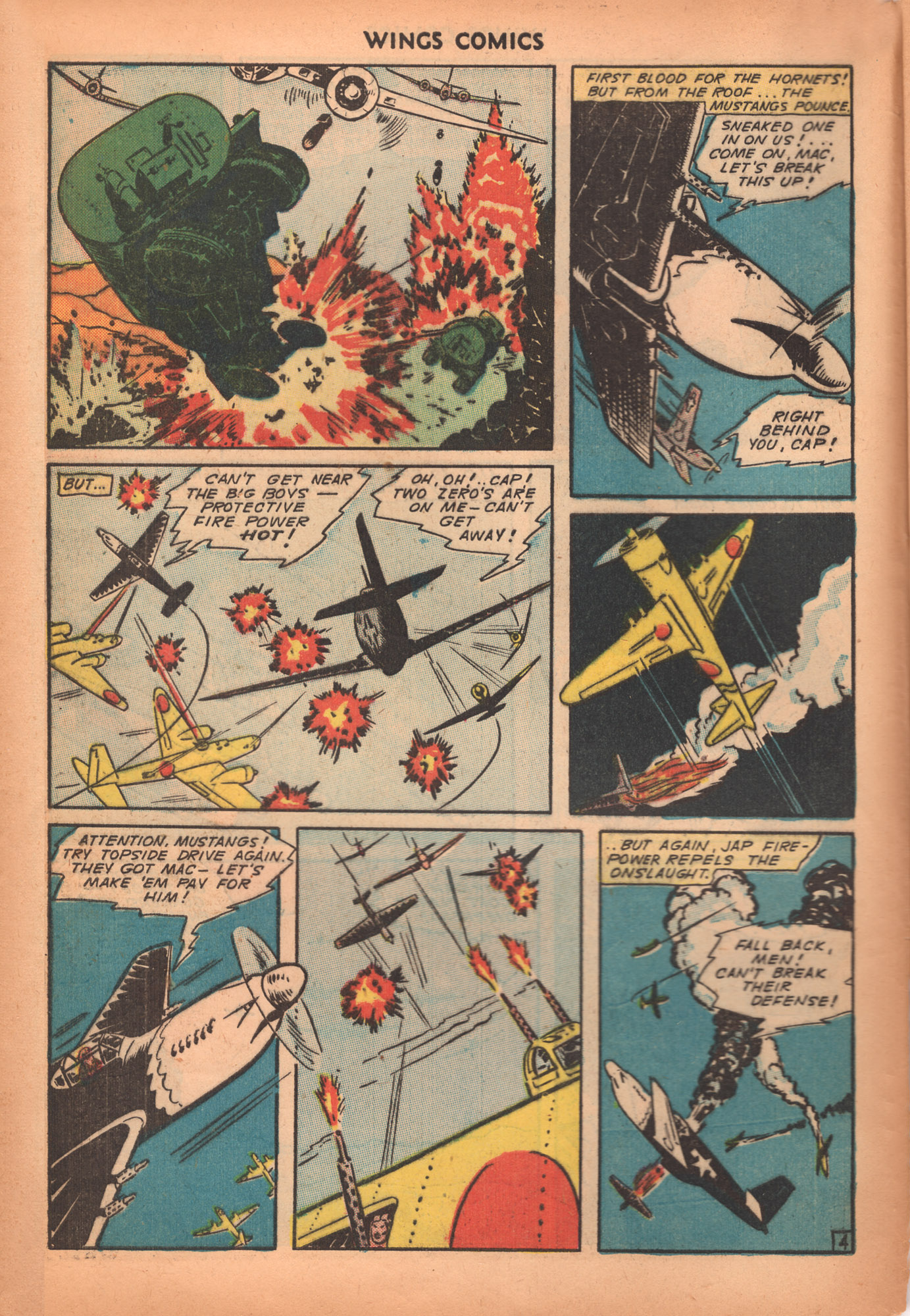 Read online Wings Comics comic -  Issue #48 - 6