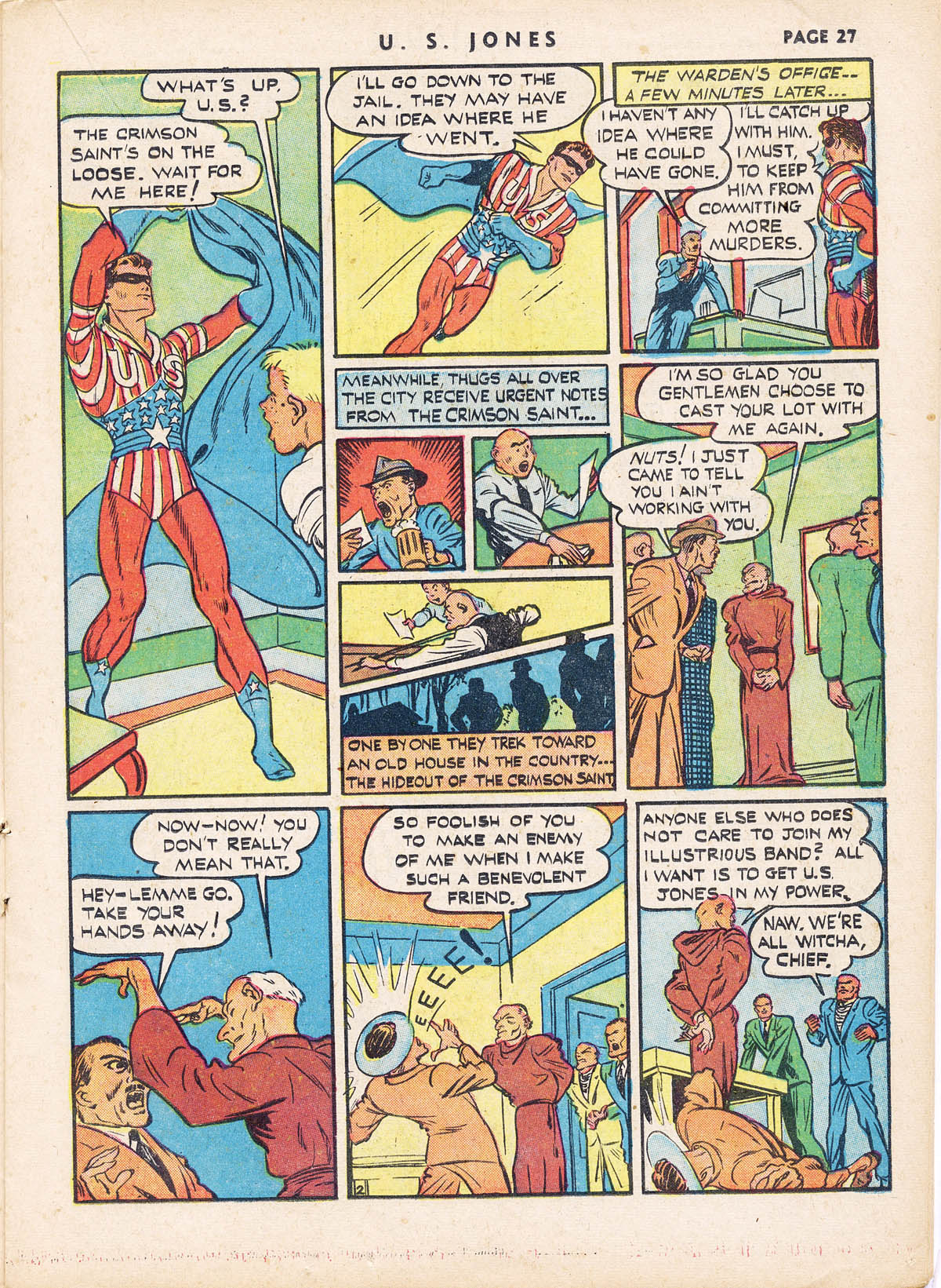 Read online U.S. Jones comic -  Issue #2 - 28