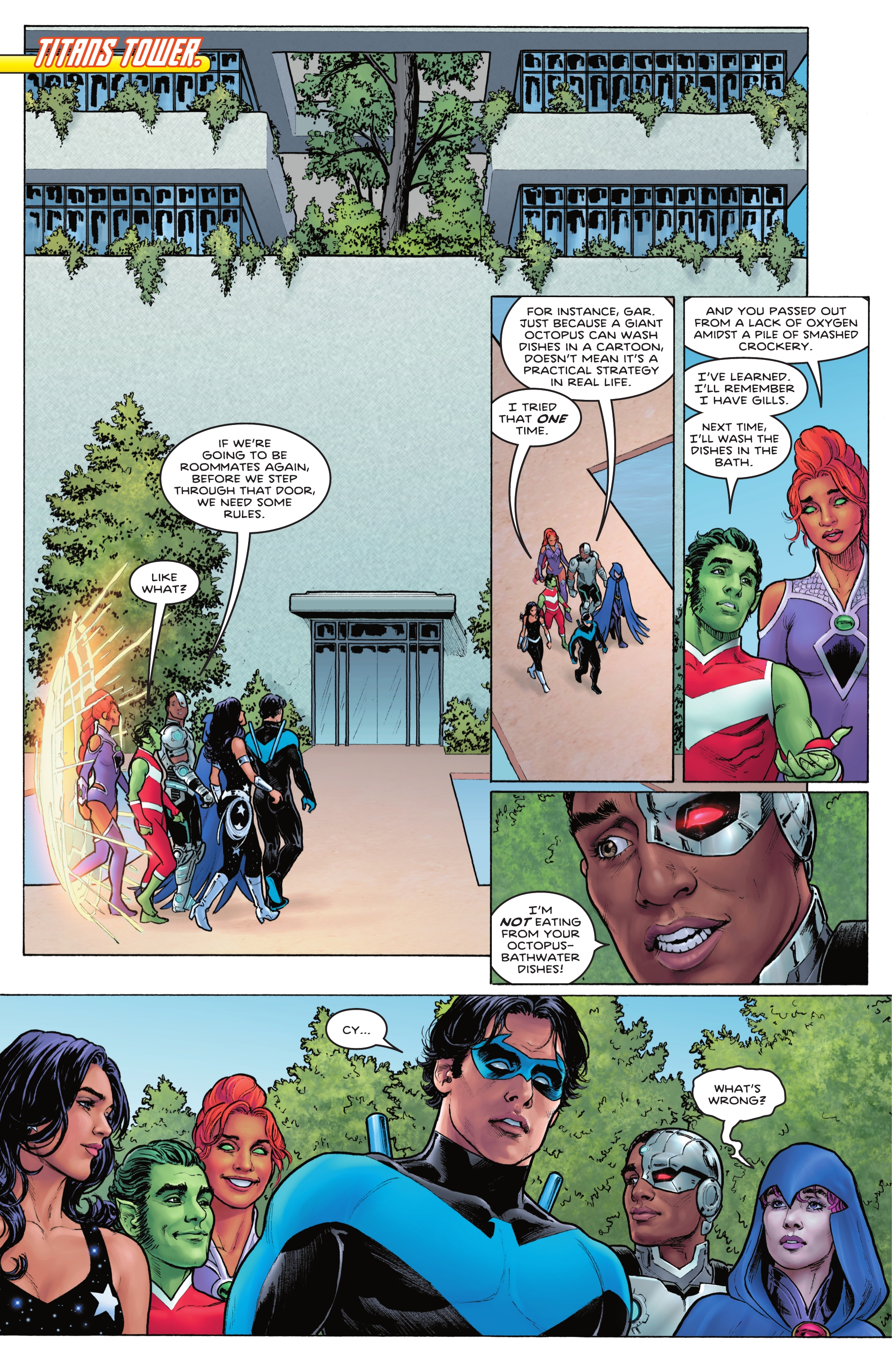 Read online Titans (2023) comic -  Issue #1 - 23