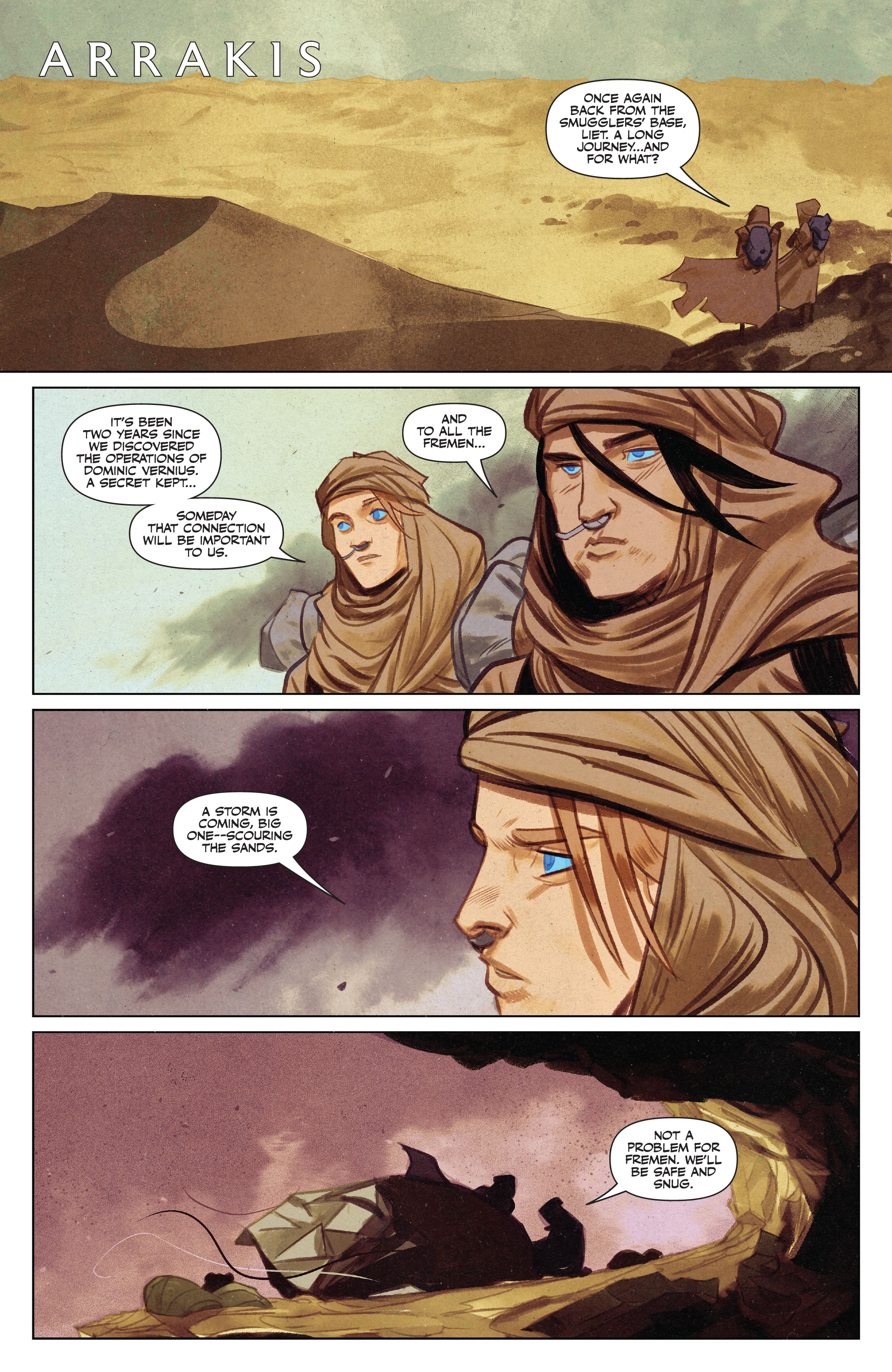 Read online Dune: House Harkonnen comic -  Issue #6 - 3