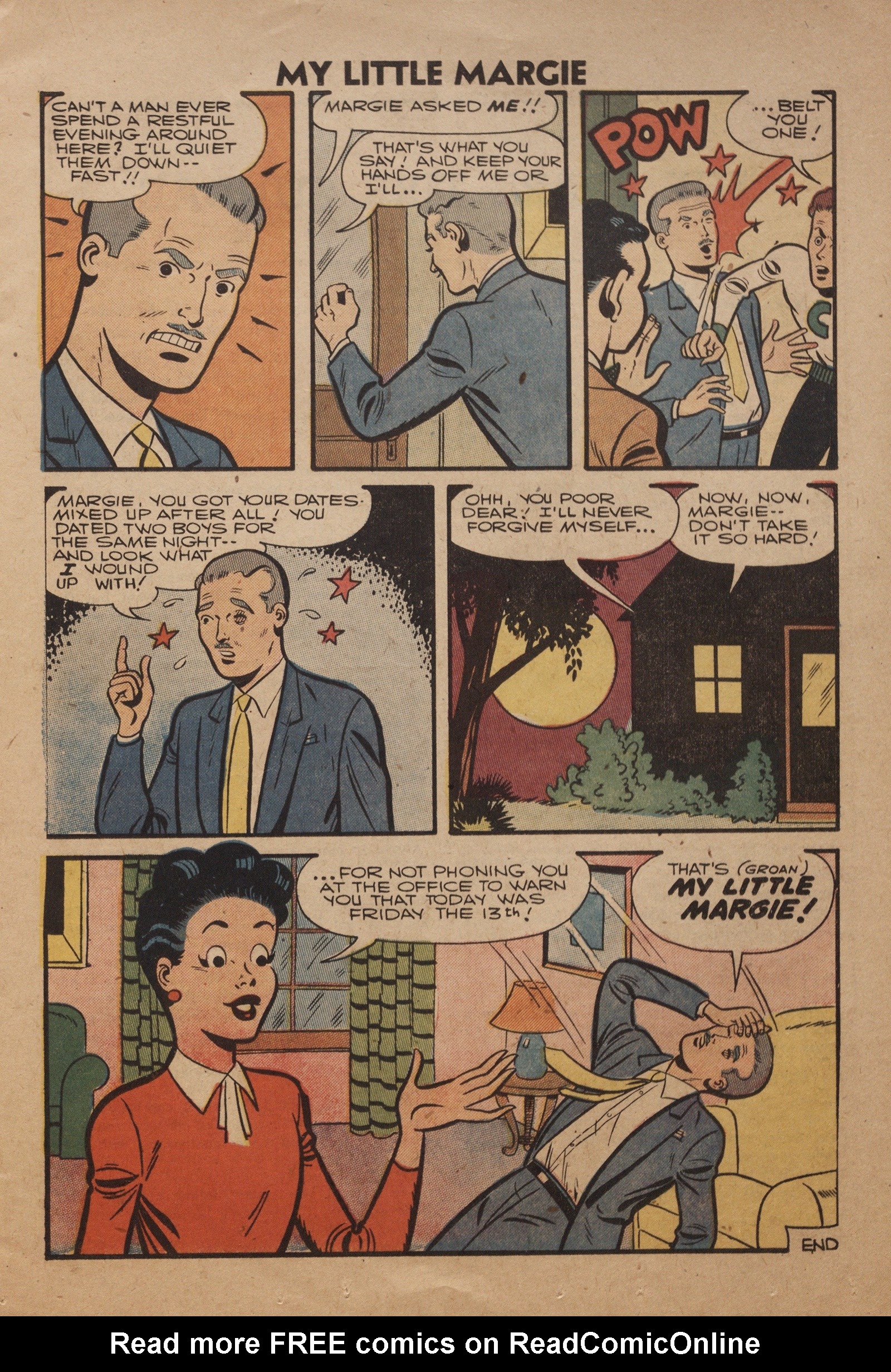 Read online My Little Margie (1954) comic -  Issue #15 - 17