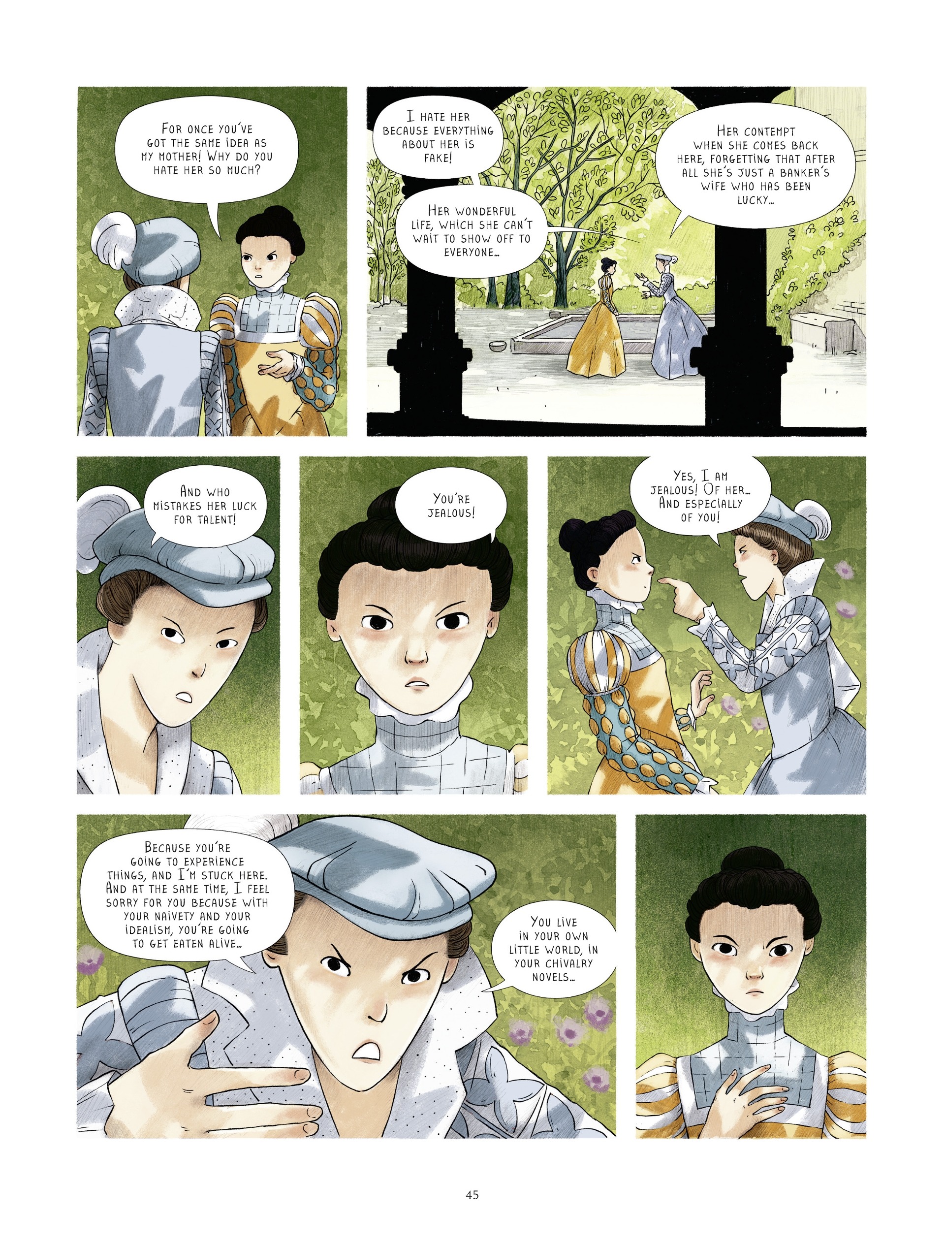 Read online Catherine de' Medici, The Flying Squadron: The Good Girl comic -  Issue # TPB - 44